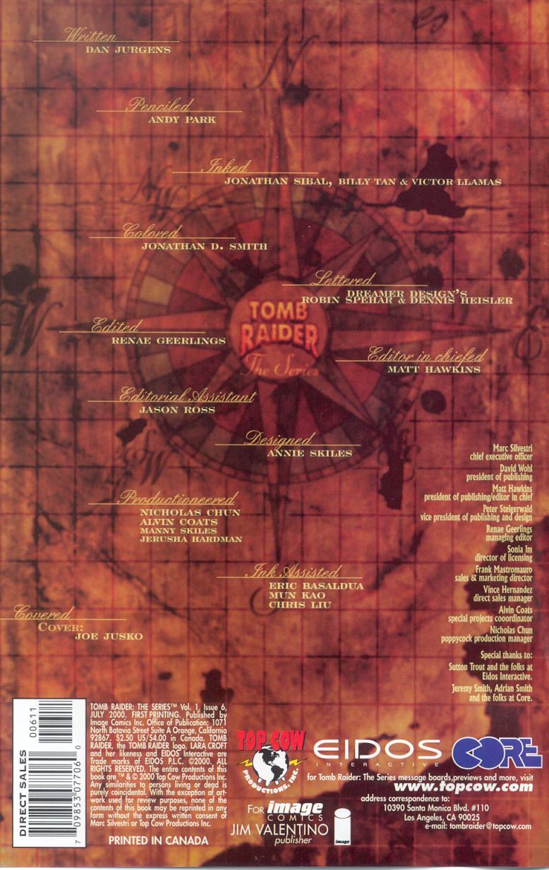 Read online Tomb Raider: The Series comic -  Issue #6 - 2