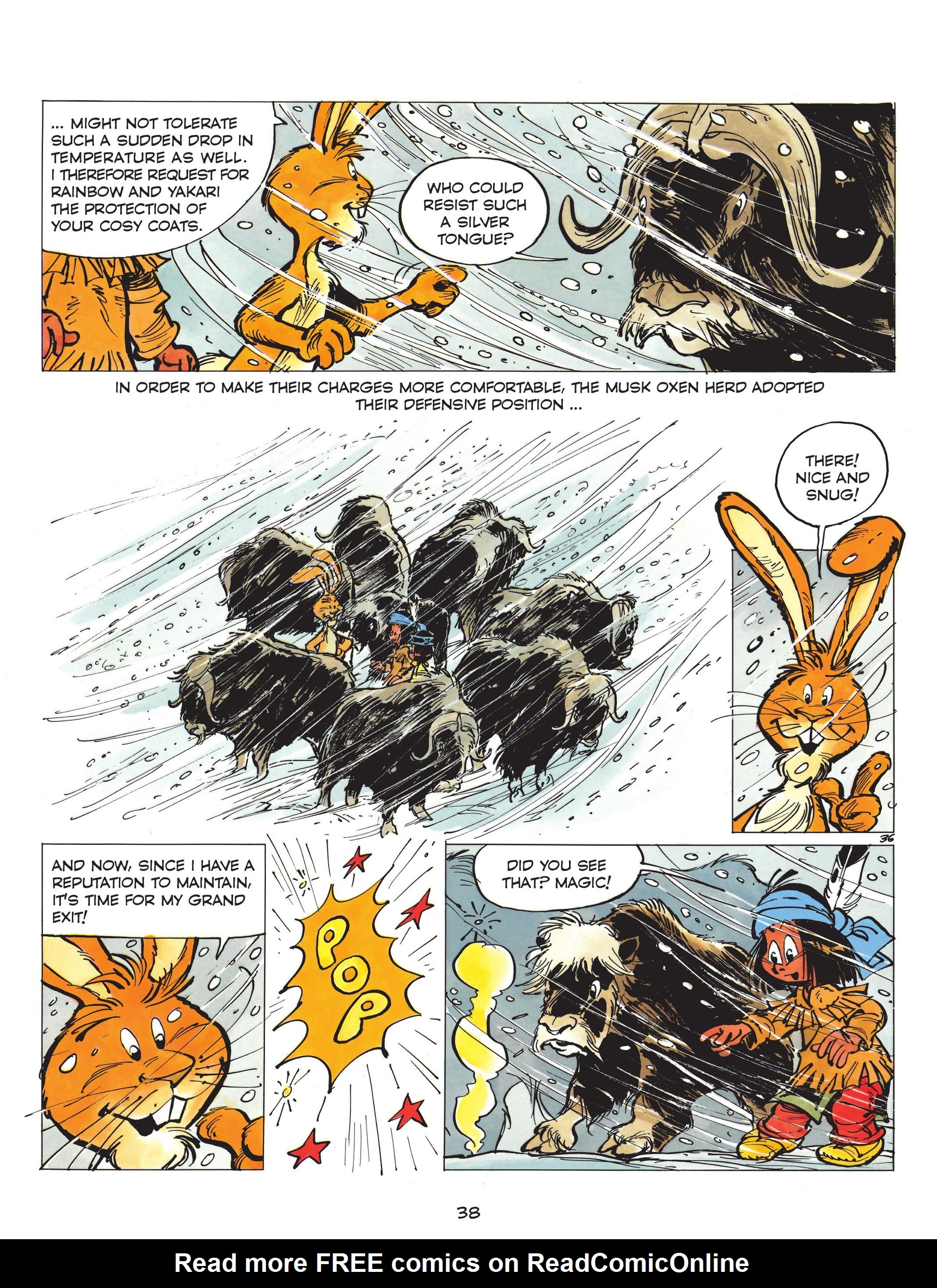 Read online Yakari comic -  Issue #17 - 40