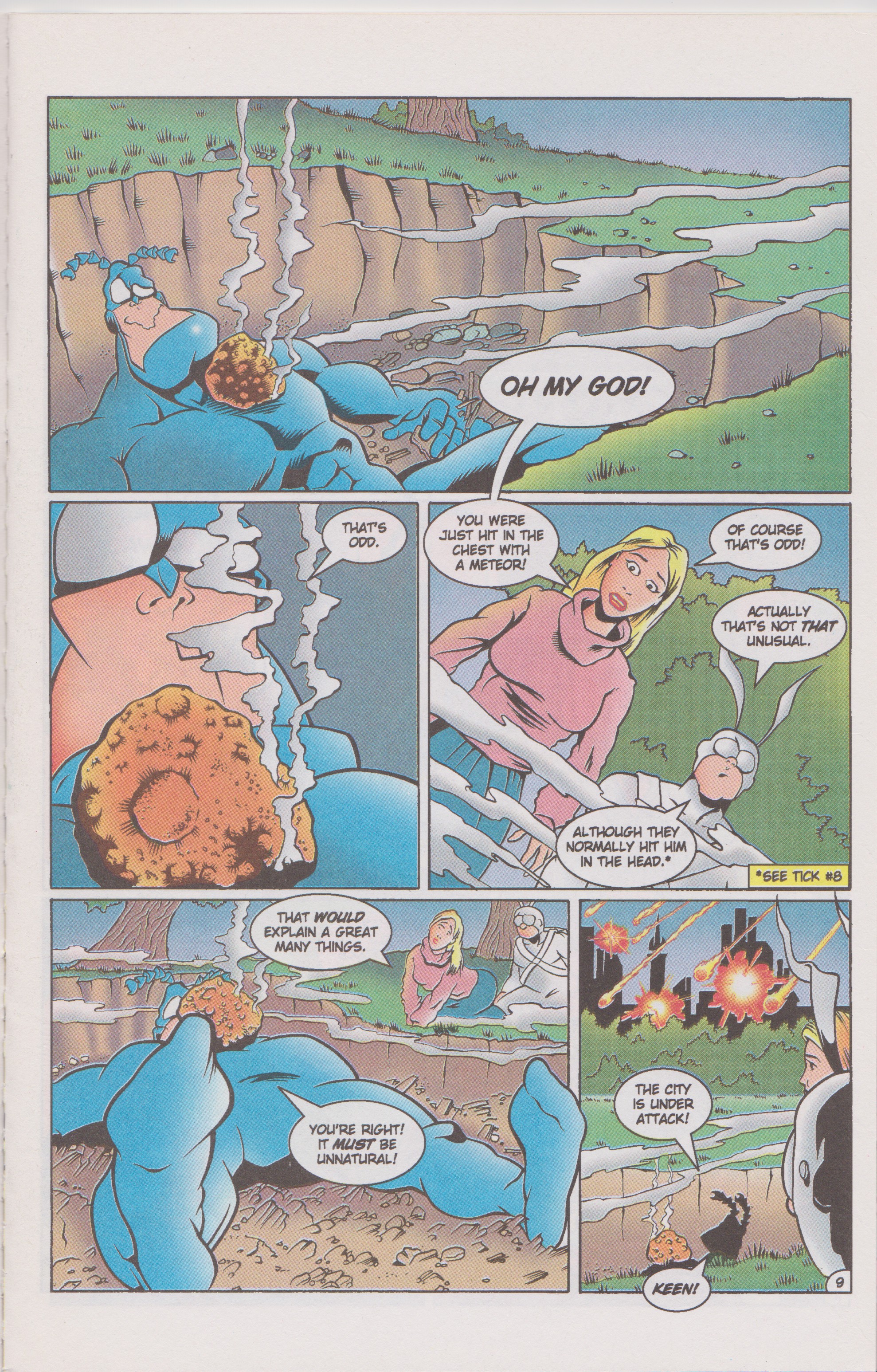 Read online The Tick Color comic -  Issue #2 - 11