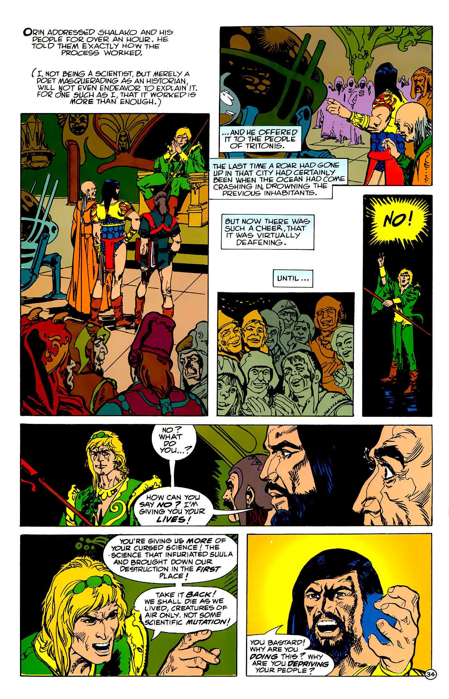 Read online Atlantis Chronicles comic -  Issue #2 - 34