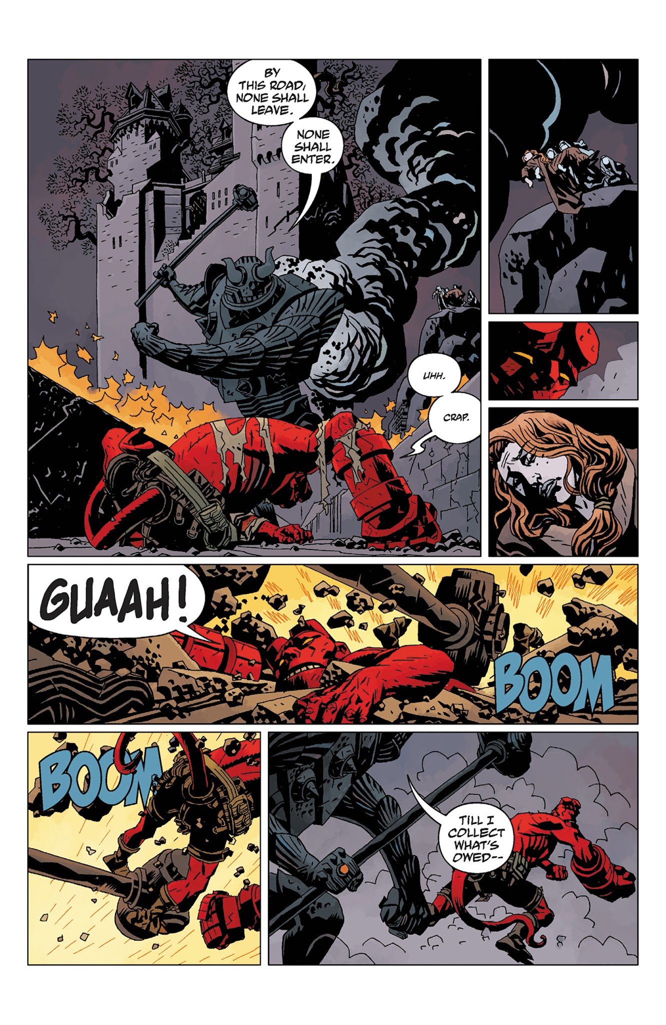 Read online Hellboy: The Wild Hunt comic -  Issue # TPB - 103