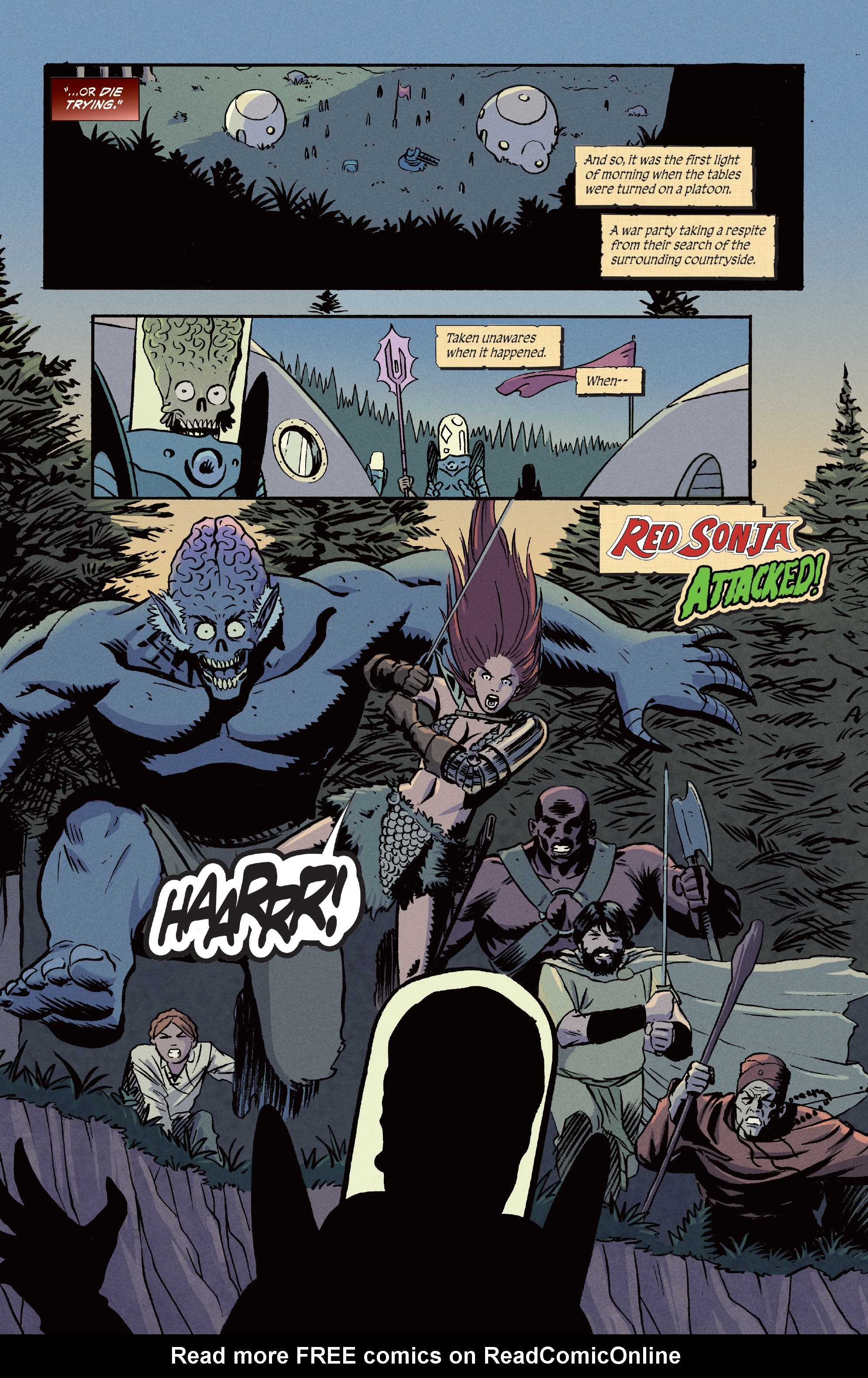 Read online Mars Attacks Red Sonja comic -  Issue #4 - 18