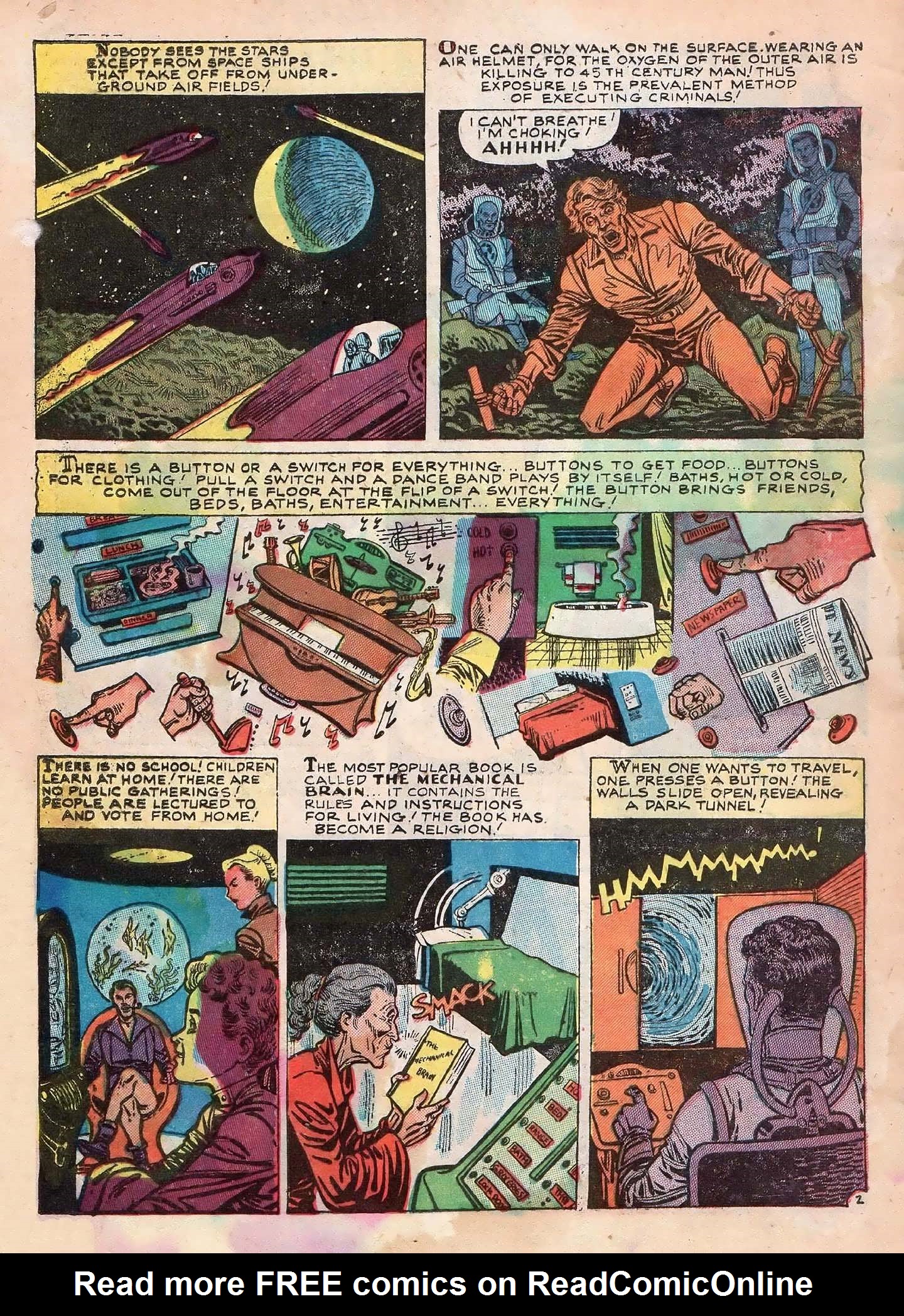 Read online Adventures into Weird Worlds comic -  Issue #2 - 4