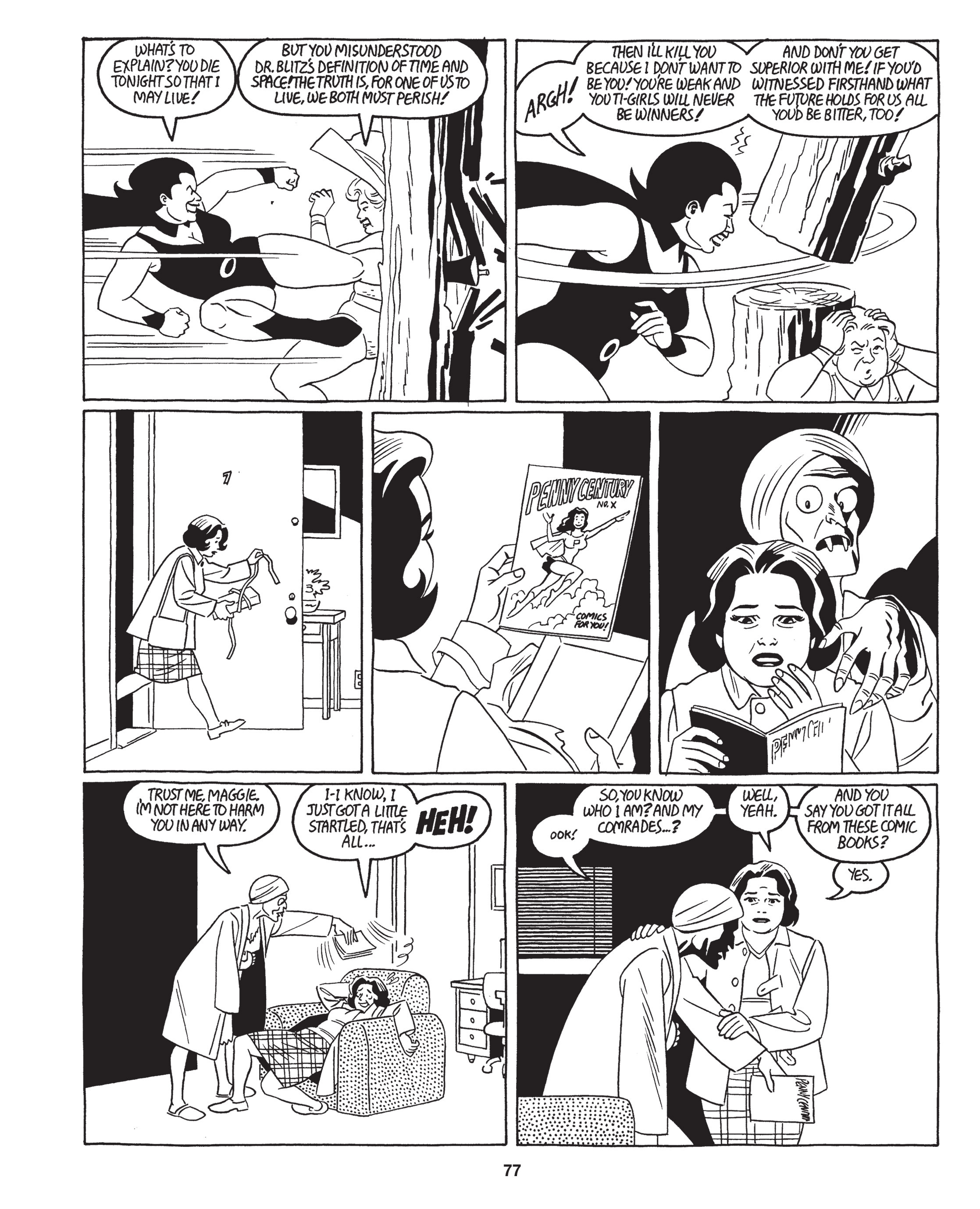 Read online Love and Rockets: New Stories comic -  Issue #2 - 79