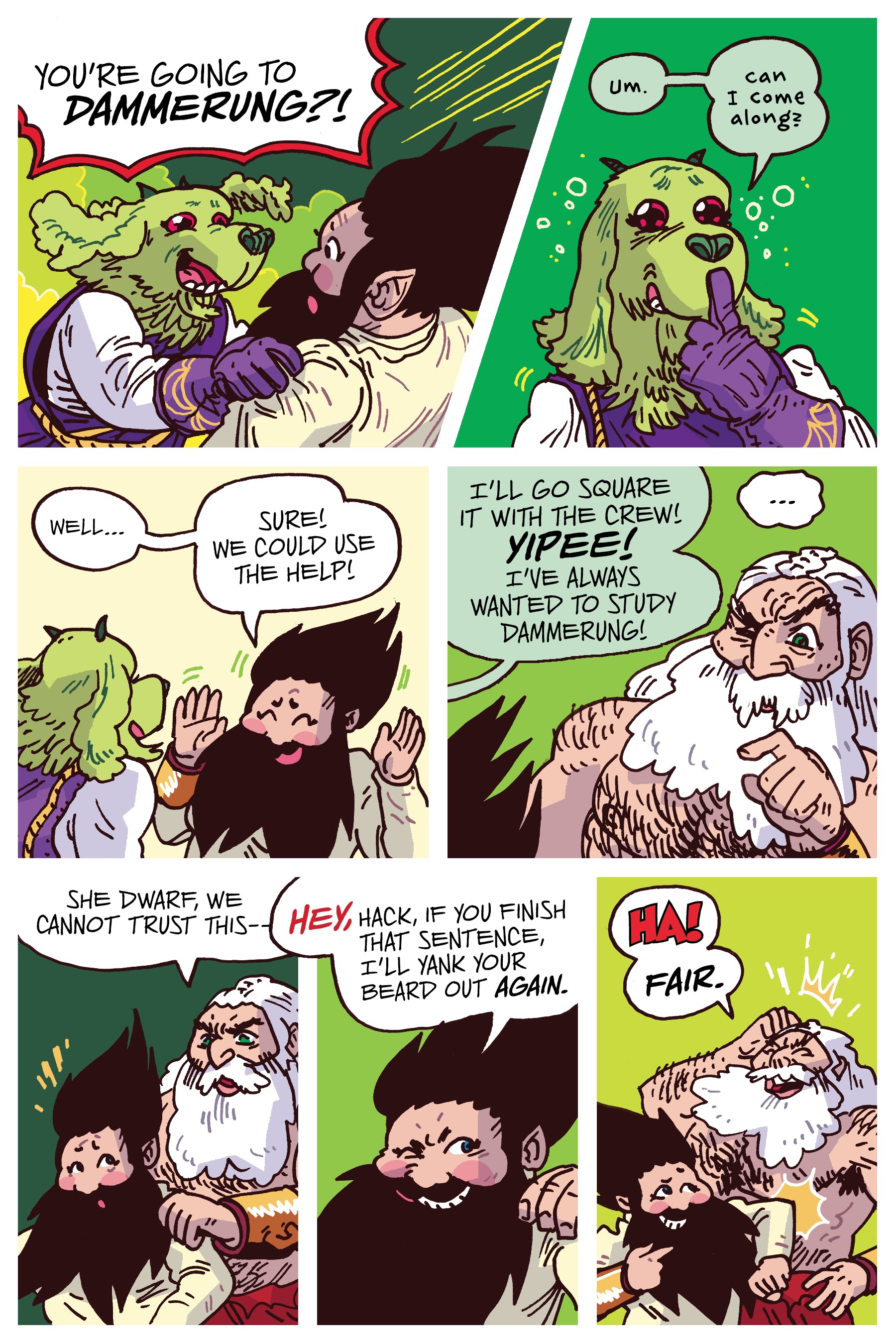Read online The Savage Beard of She Dwarf comic -  Issue # TPB (Part 2) - 23