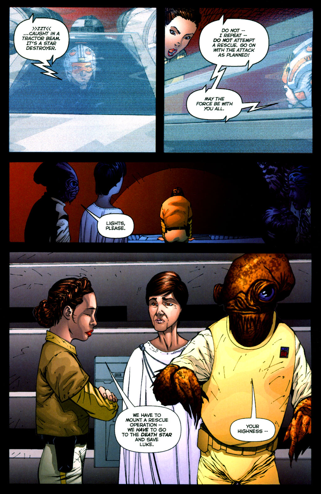 Read online Star Wars: Infinities - Return of the Jedi comic -  Issue #3 - 16