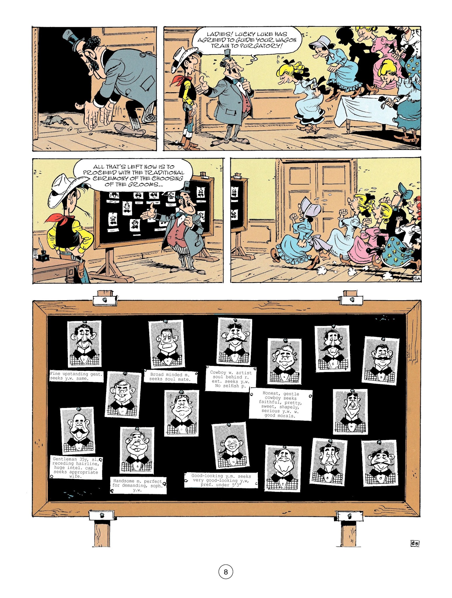 Read online A Lucky Luke Adventure comic -  Issue #59 - 10