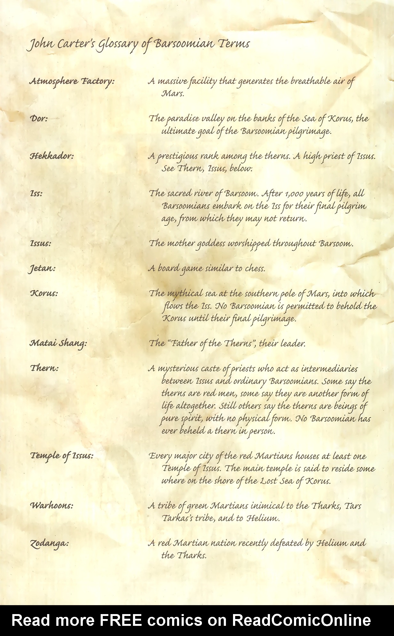 Read online Warlord of Mars comic -  Issue #10 - 26