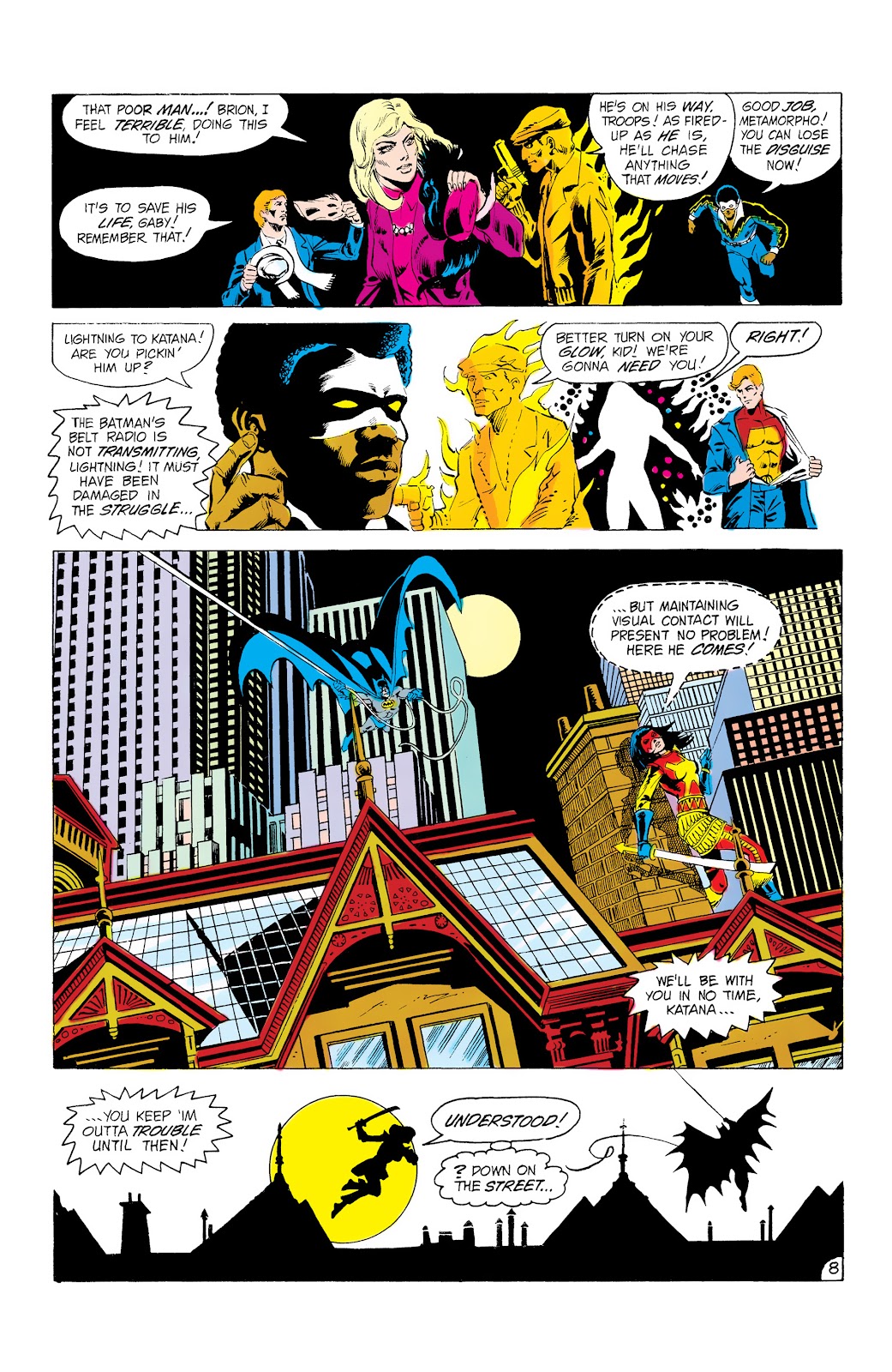 Batman and the Outsiders (1983) issue 13 - Page 9