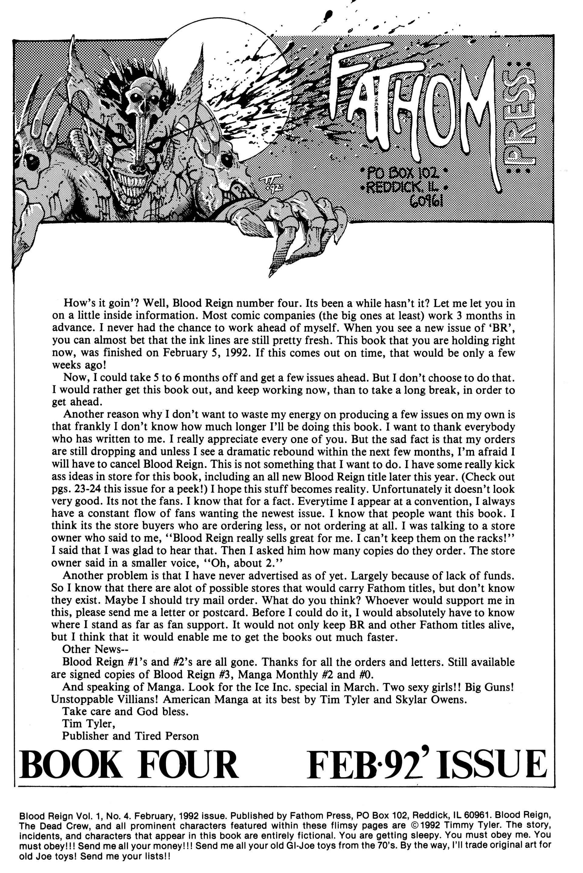 Read online Blood Reign comic -  Issue #4 - 2