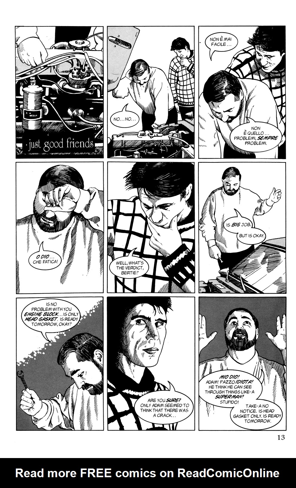 Read online Strangehaven comic -  Issue #4 - 12