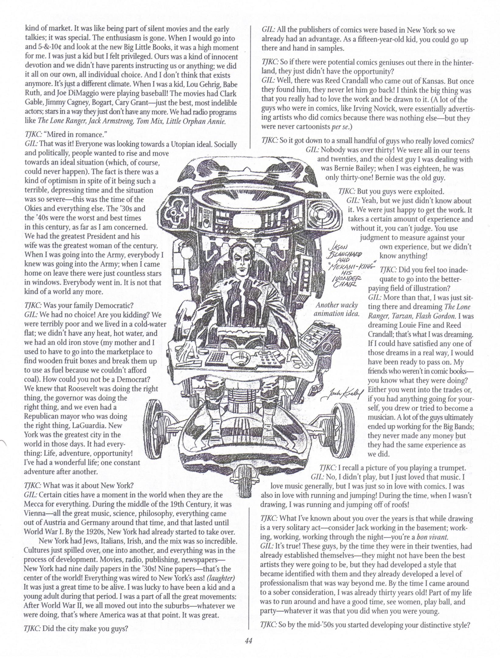 Read online The Jack Kirby Collector comic -  Issue #21 - 43