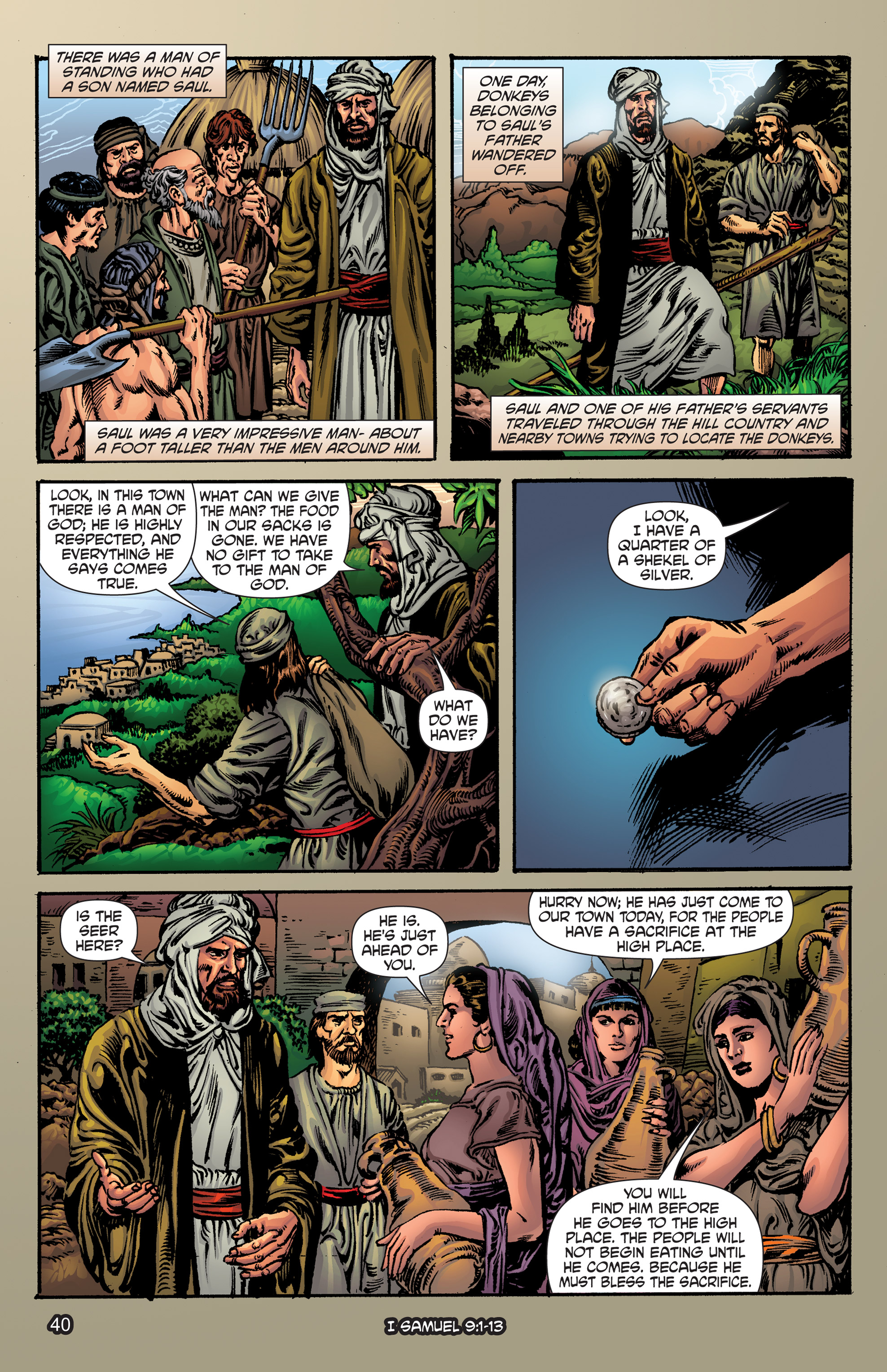 Read online The Kingstone Bible comic -  Issue #5 - 45