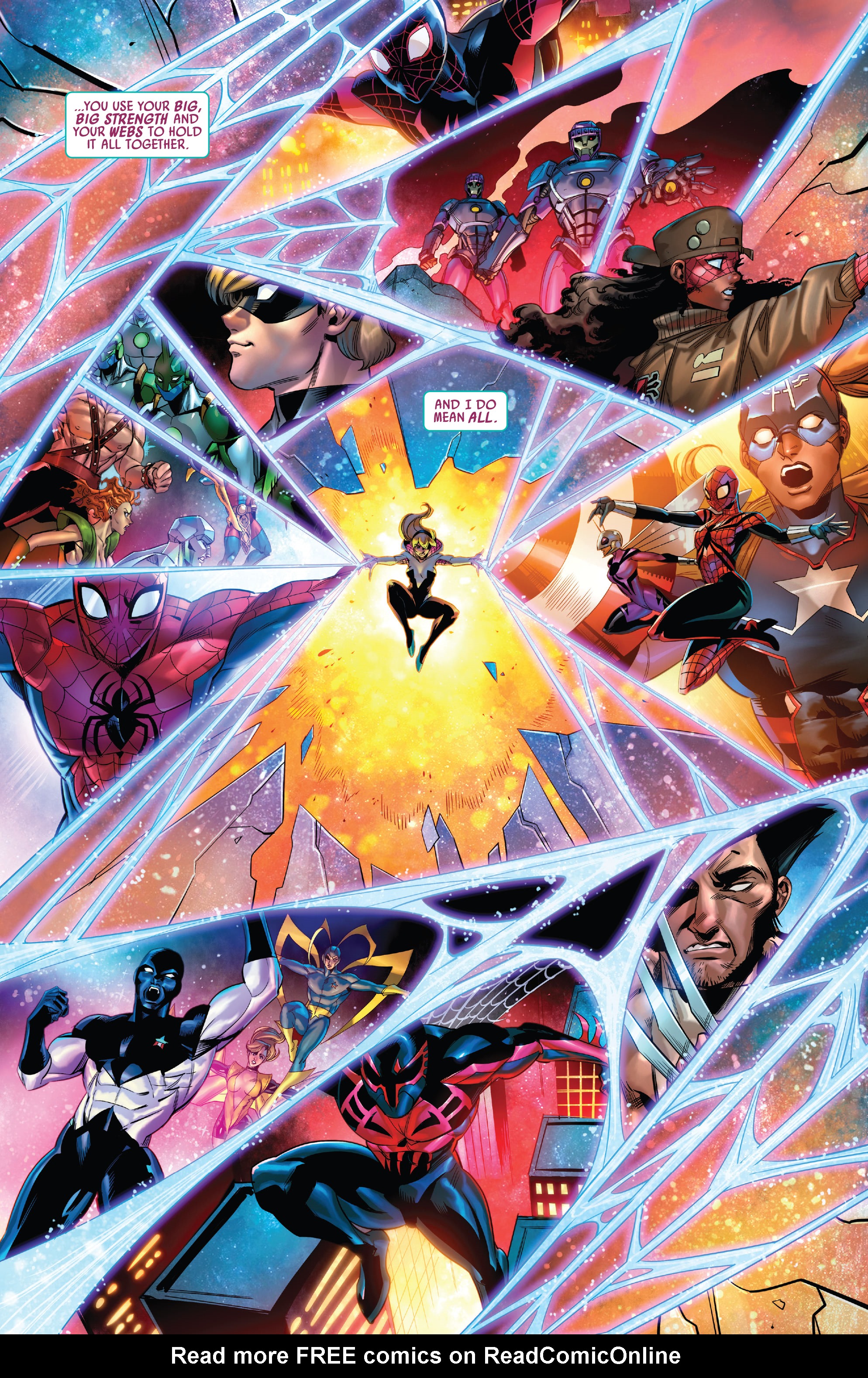Read online Spider-Gwen: Gwenverse comic -  Issue #5 - 19