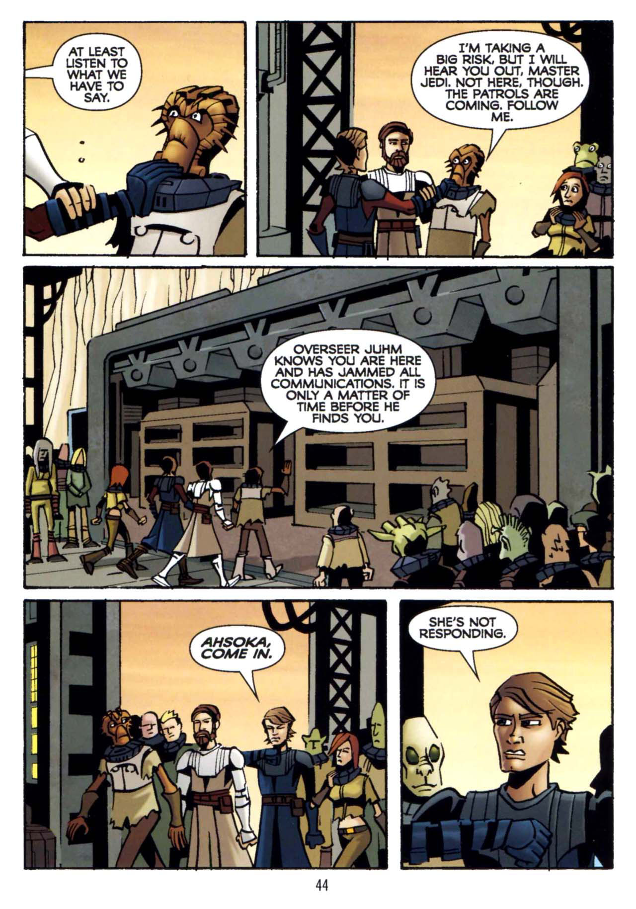 Read online Star Wars: The Clone Wars - Shipyards of Doom comic -  Issue # Full - 42