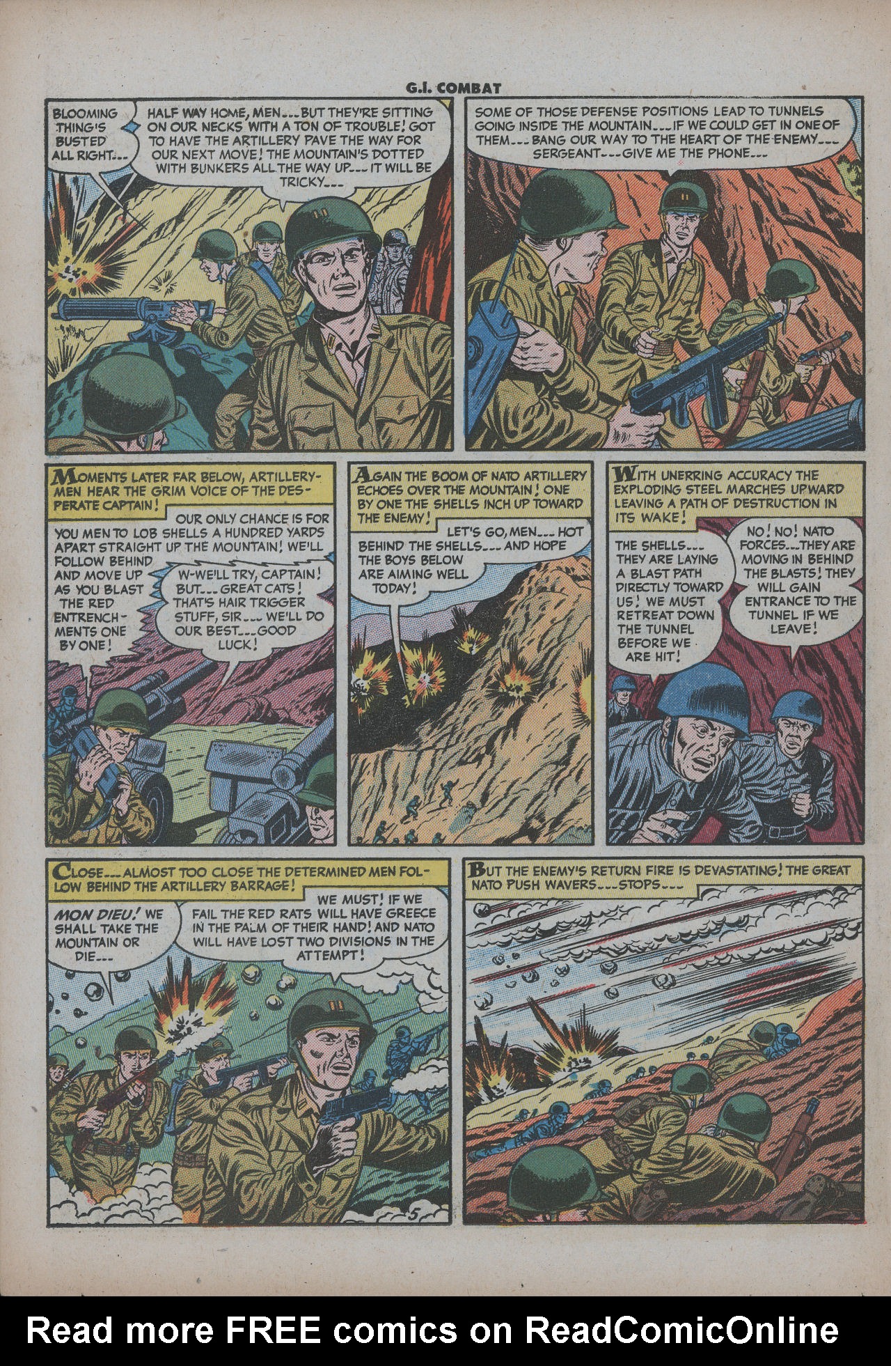 Read online G.I. Combat (1952) comic -  Issue #28 - 22