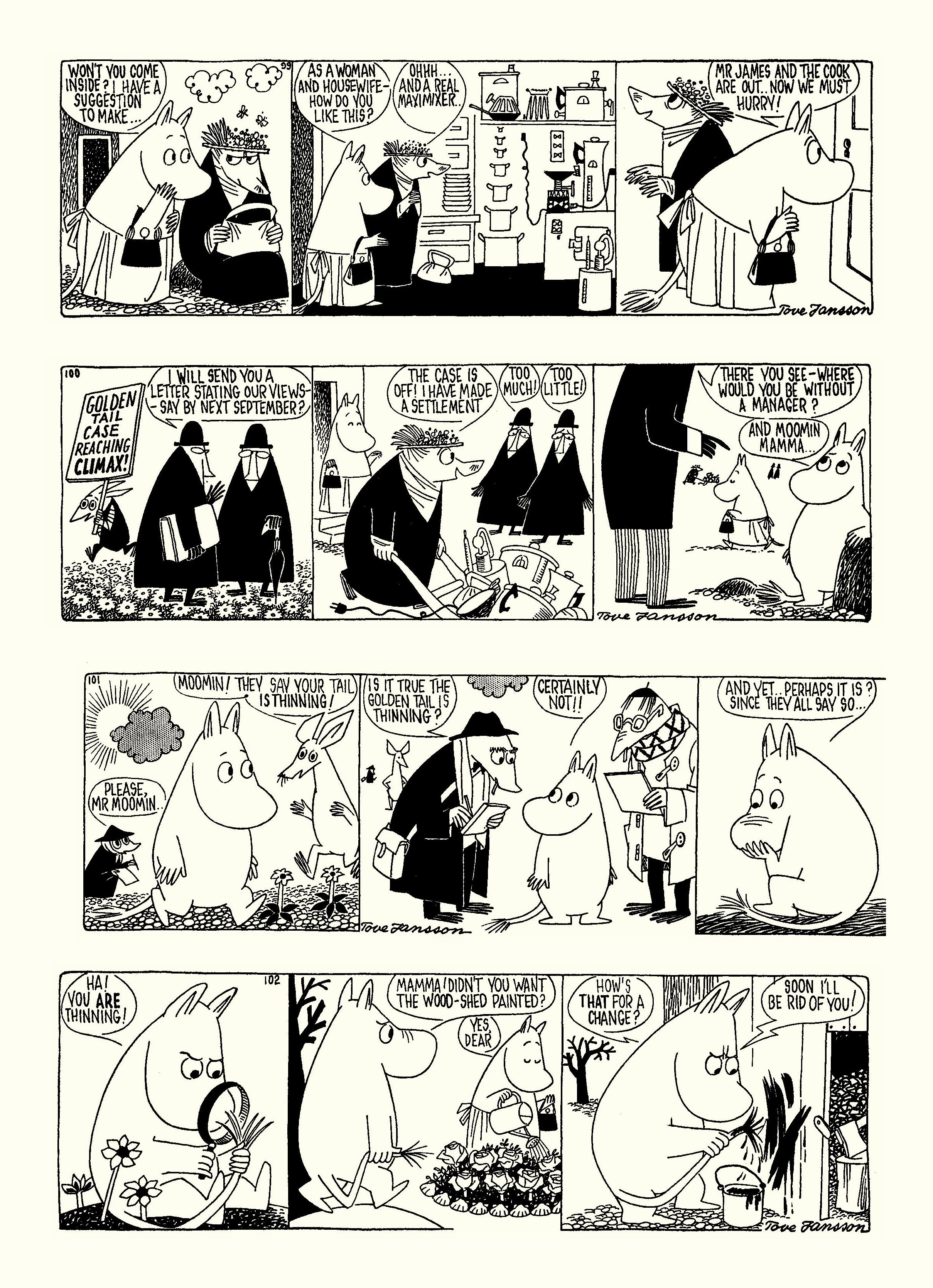 Read online Moomin: The Complete Tove Jansson Comic Strip comic -  Issue # TPB 4 - 104