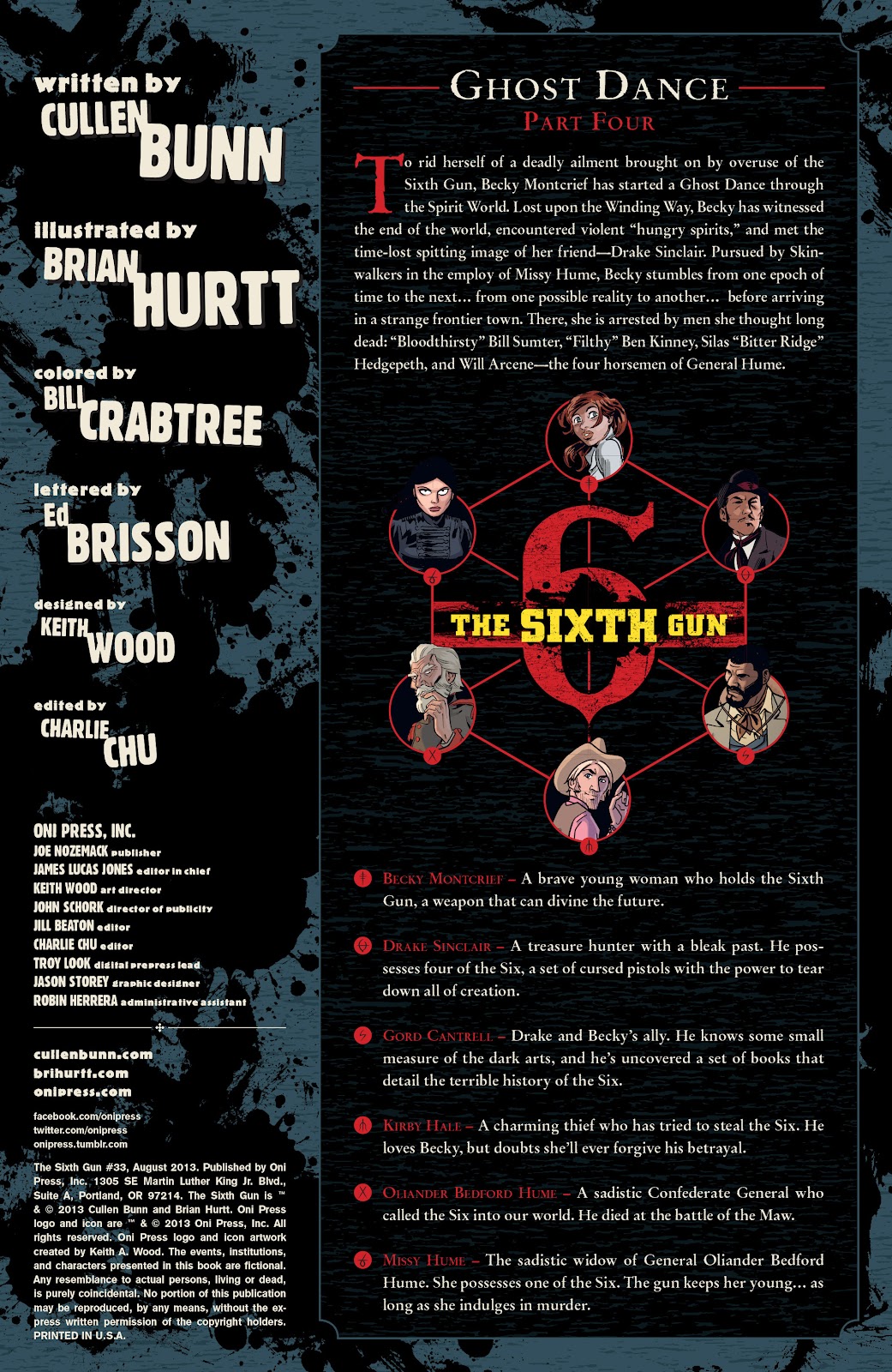 The Sixth Gun issue 33 - Page 2