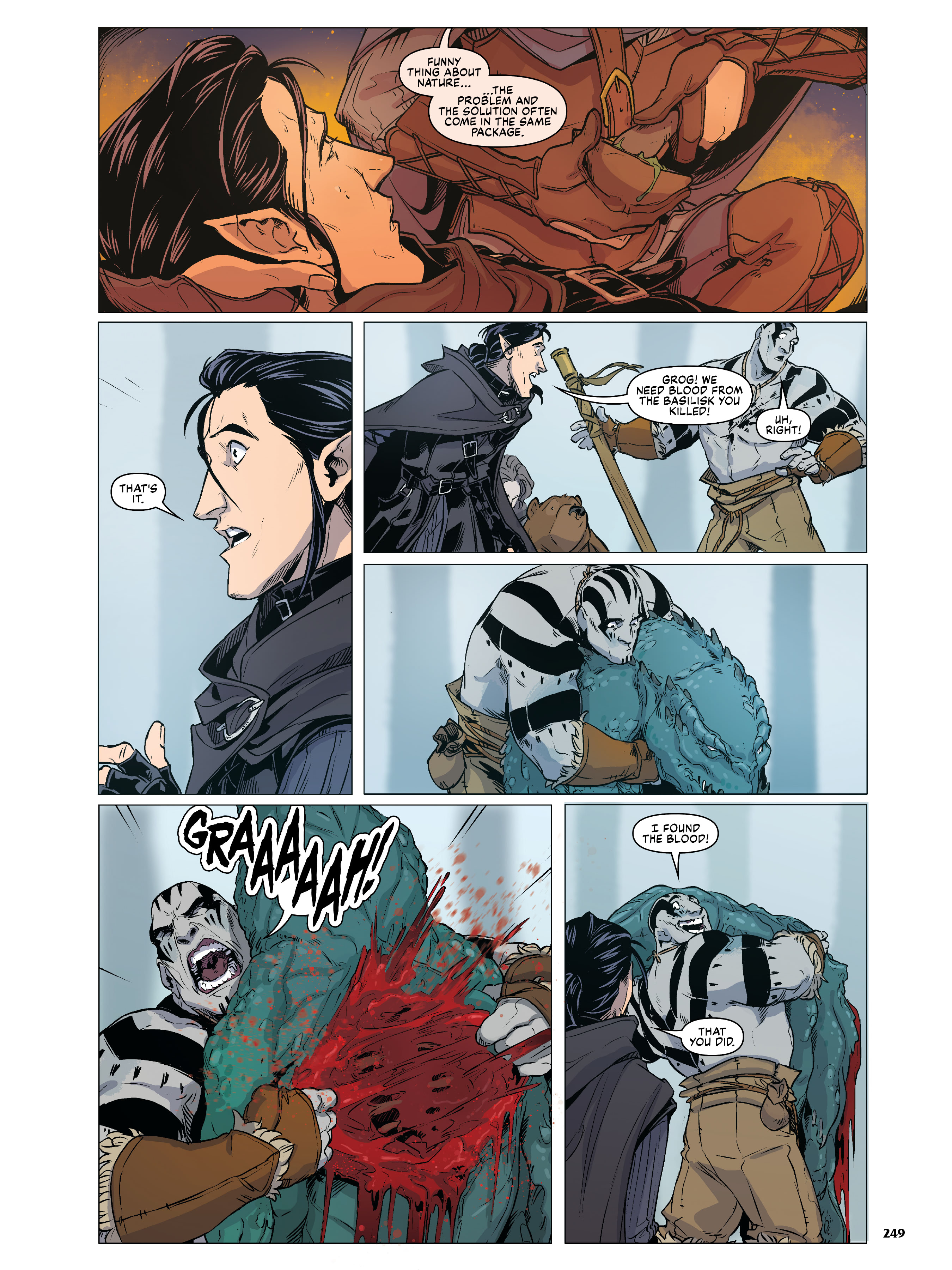 Read online Critical Role Vox Machina Origins comic -  Issue # (2019) _TPB Library Edition (Part 3) - 50