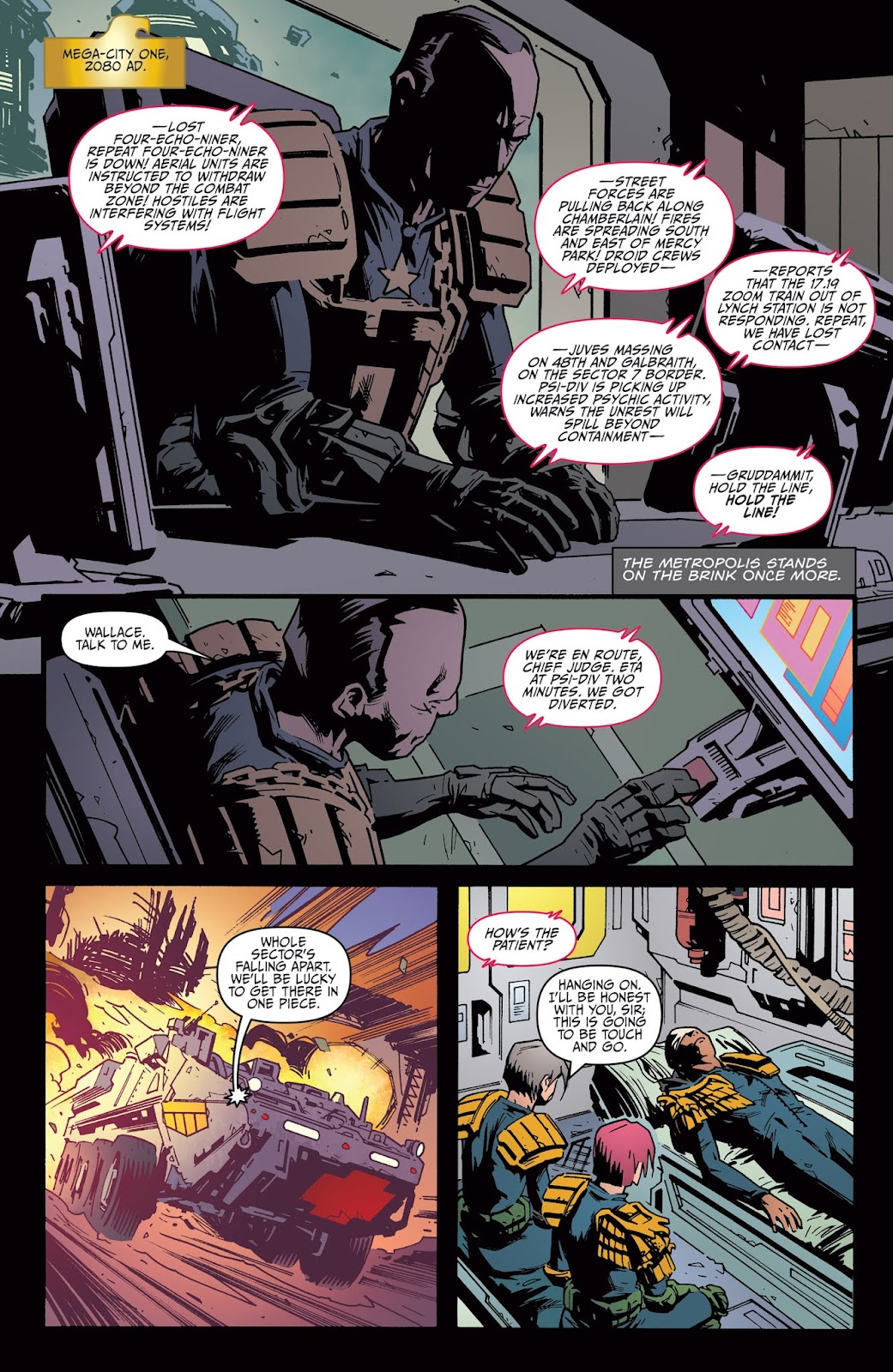 Judge Dredd: Year One issue 4 - Page 6