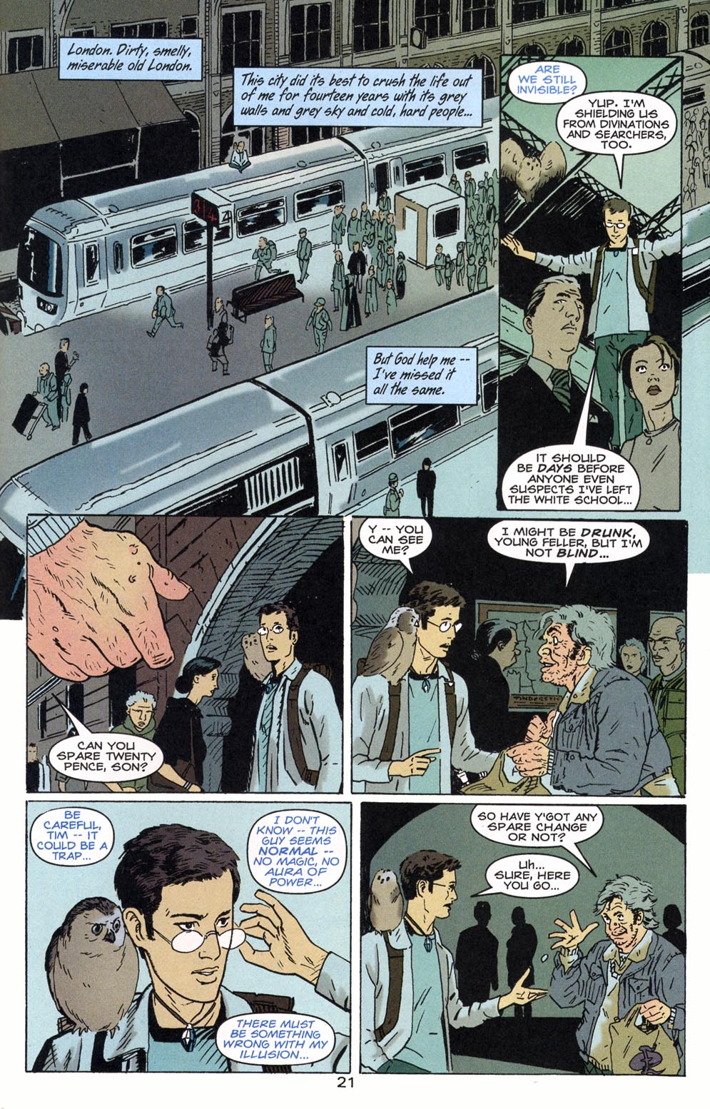 Read online Hunter:  The Age of Magic comic -  Issue #7 - 22
