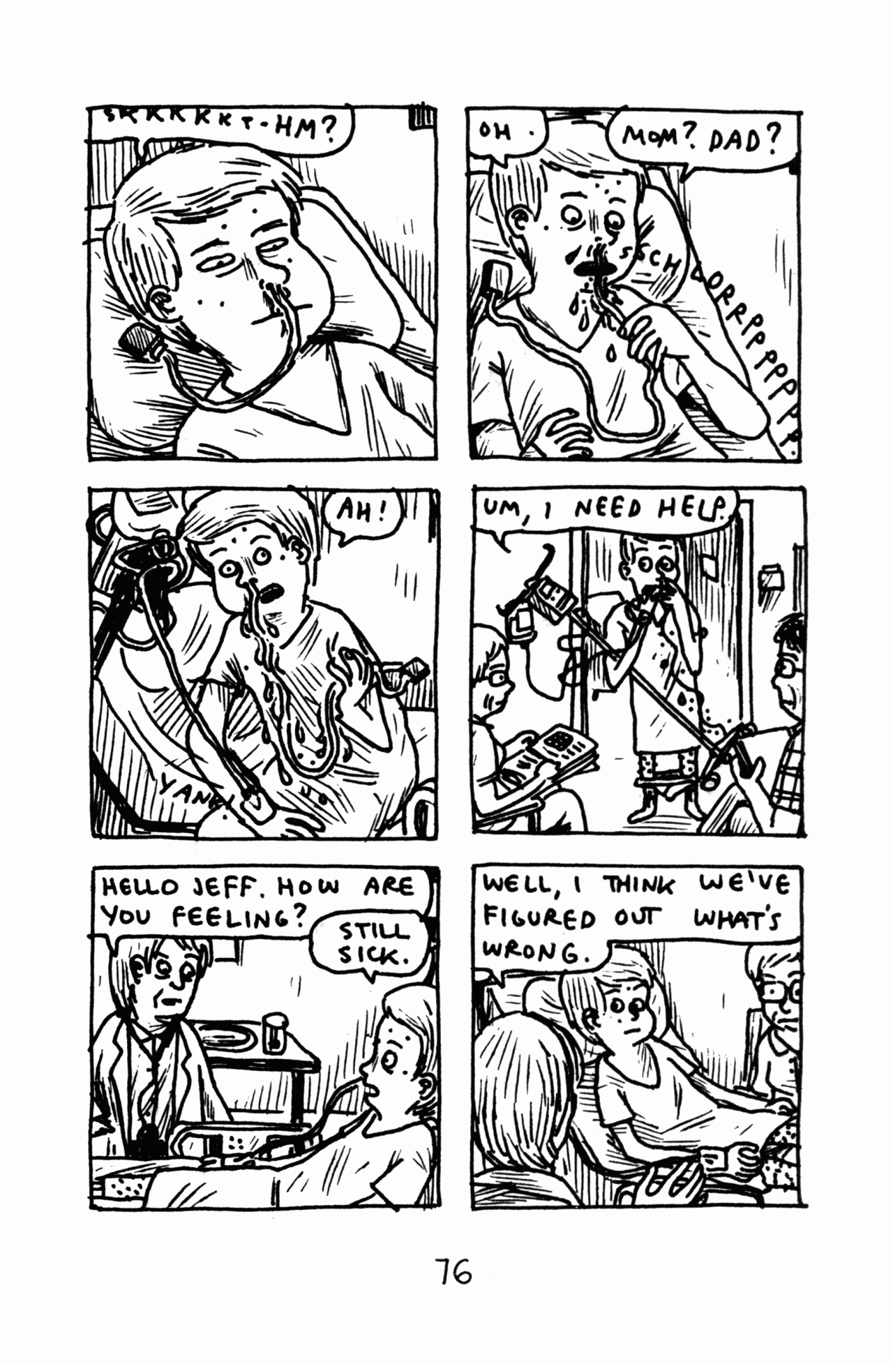 Read online Funny Misshapen Body: A Memoir comic -  Issue # TPB (Part 1) - 82