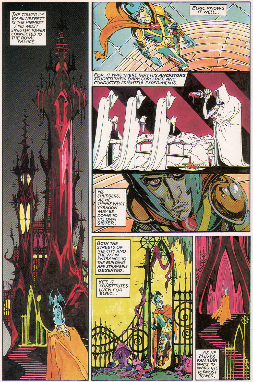 Read online Marvel Graphic Novel comic -  Issue #2 - Elric - The Dreaming City - 44