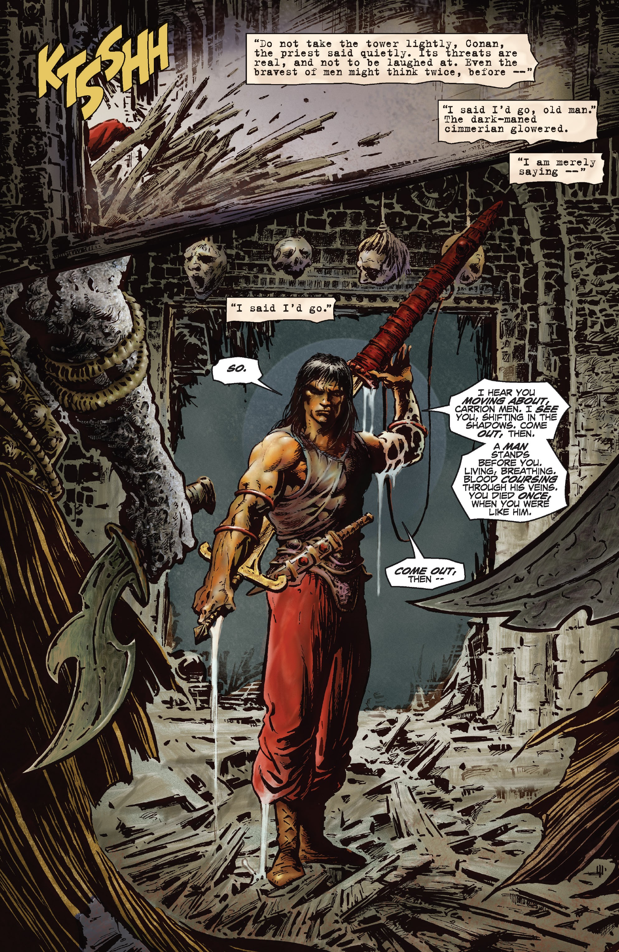 Read online Conan Chronicles Epic Collection comic -  Issue # TPB The Heart of Yag-Kosha (Part 5) - 45