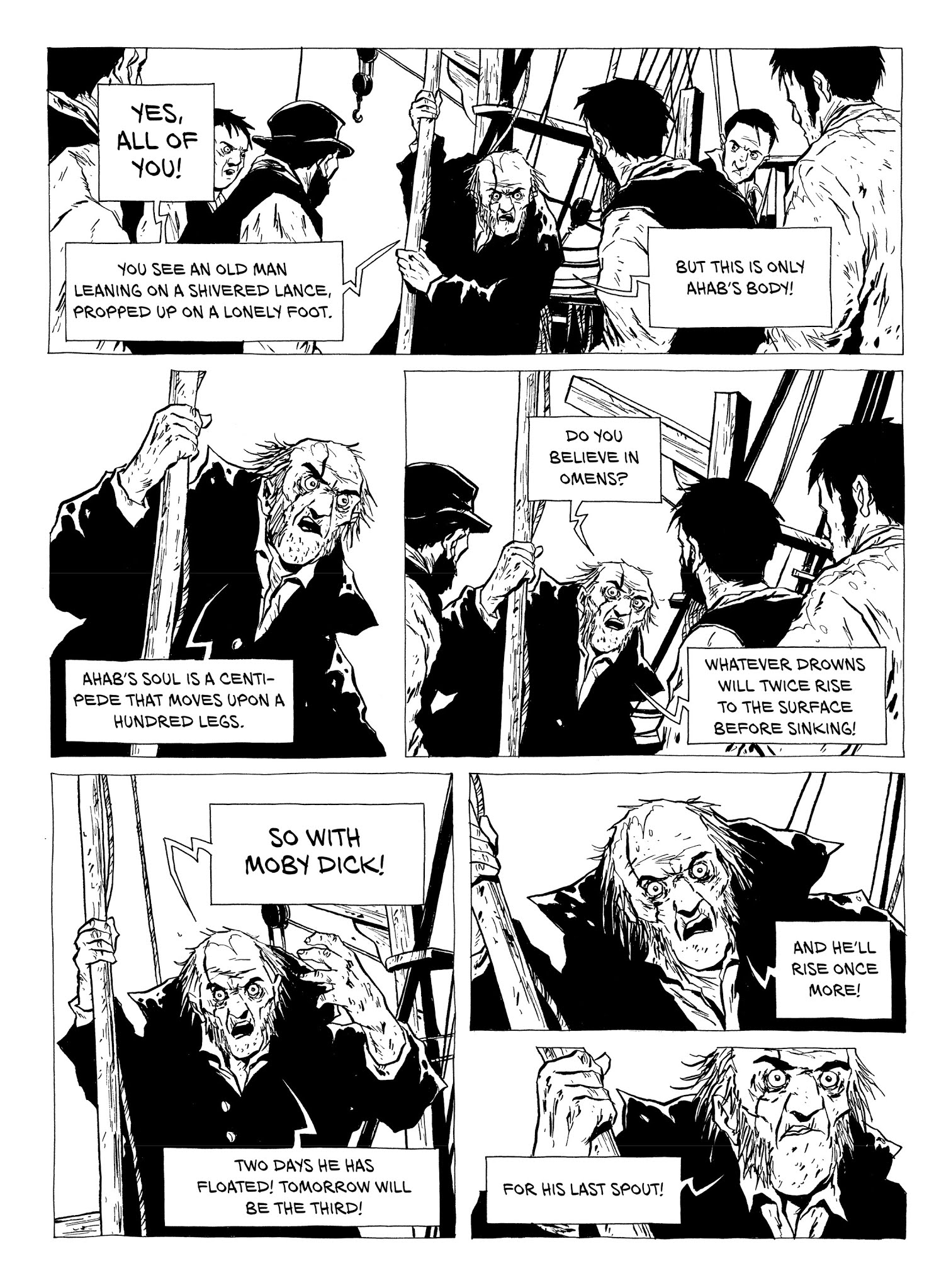 Read online Moby Dick comic -  Issue # TPB (Part 3) - 27
