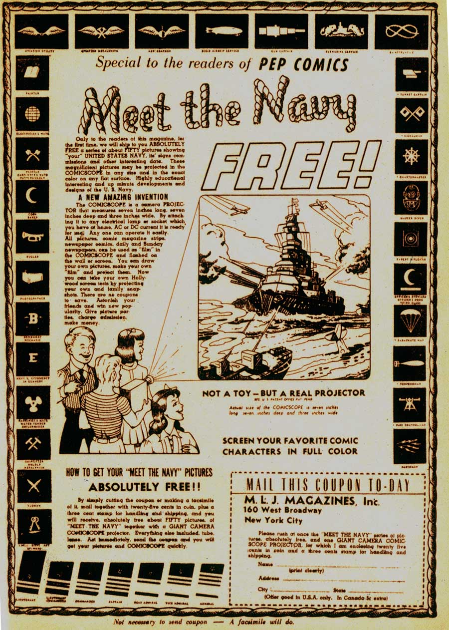 Read online Pep Comics comic -  Issue #25 - 68