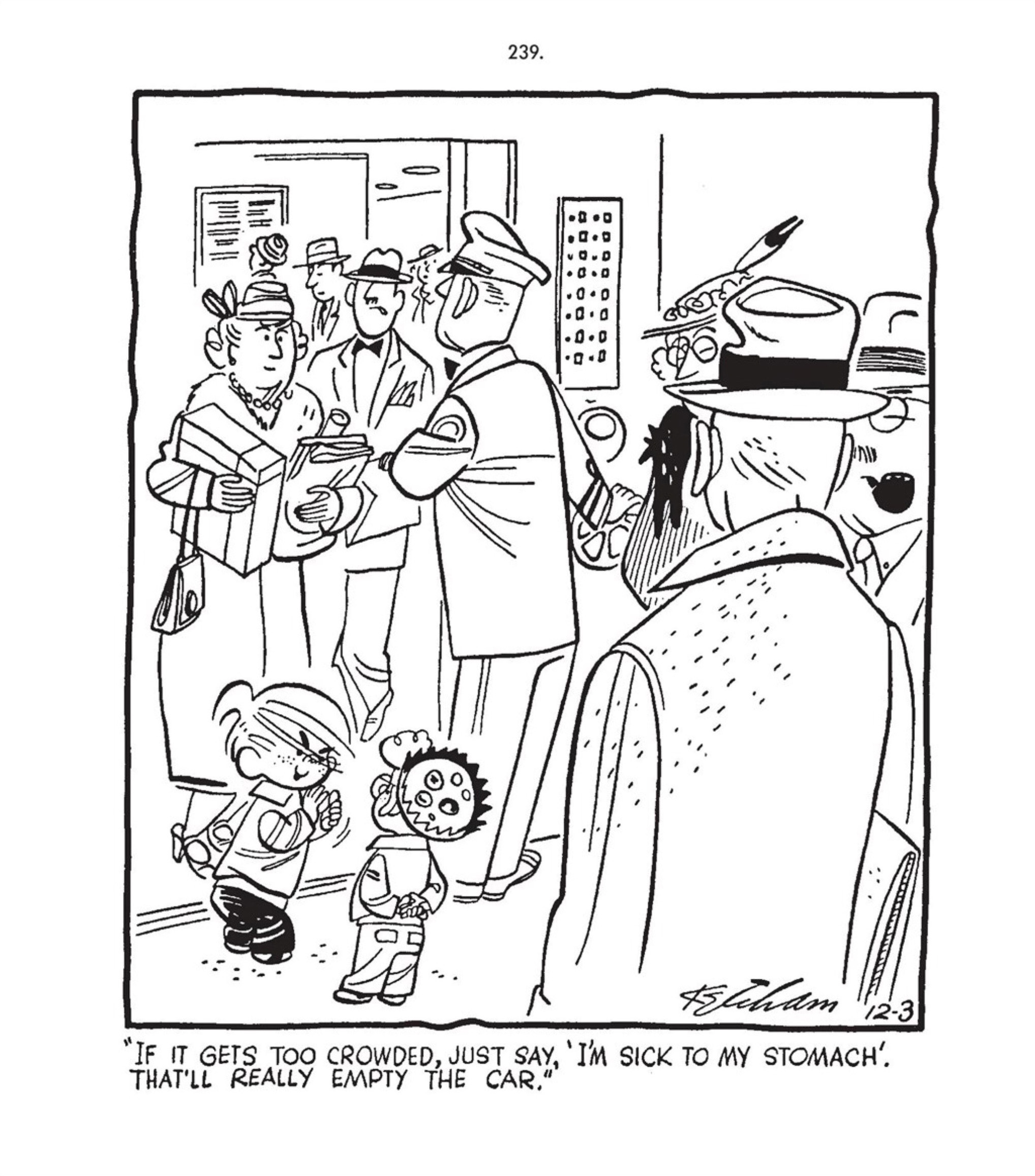 Read online Hank Ketcham's Complete Dennis the Menace comic -  Issue # TPB 1 (Part 3) - 65