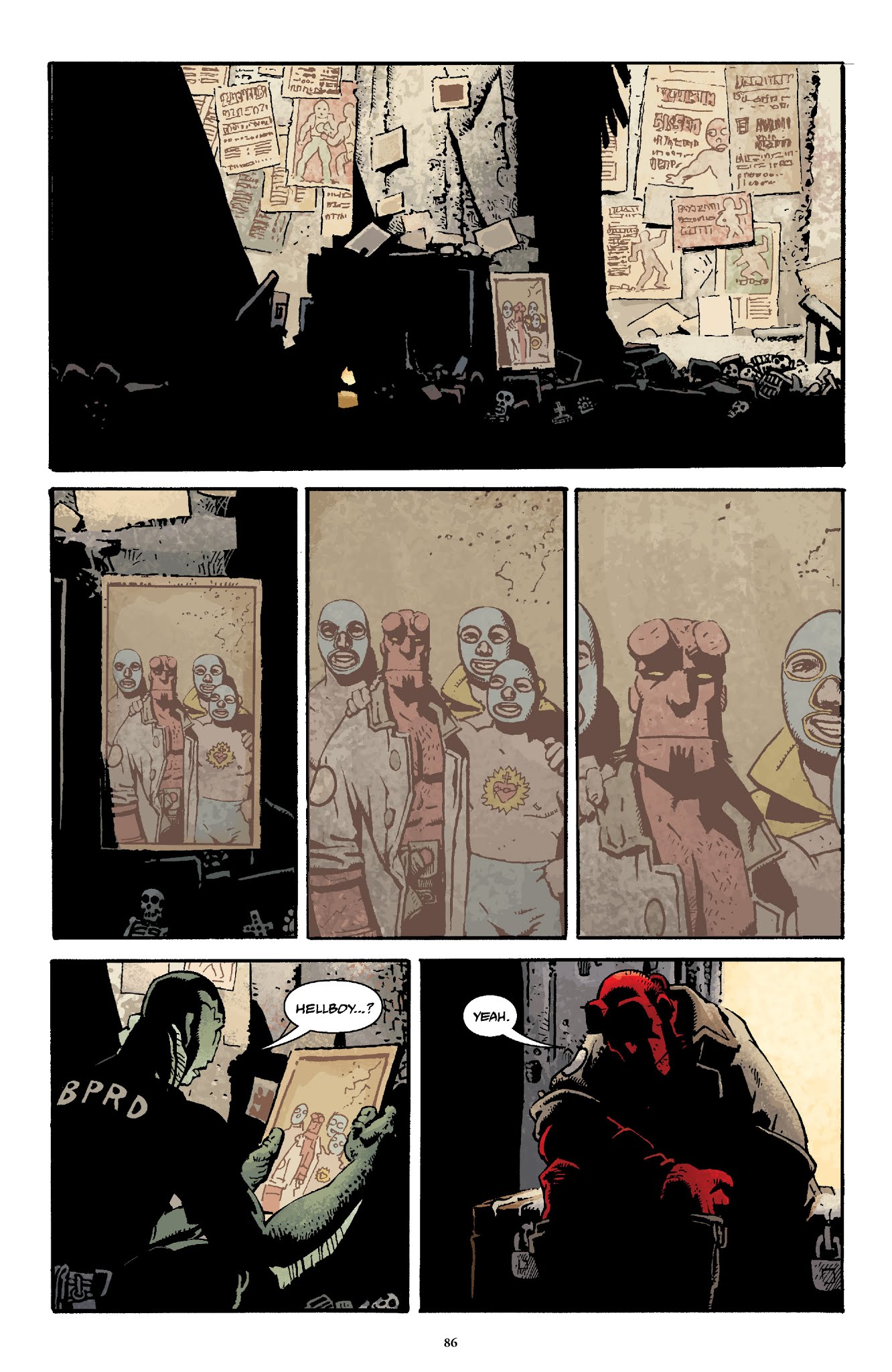 Read online Hellboy The Complete Short Stories comic -  Issue # TPB 1 (Part 1) - 87