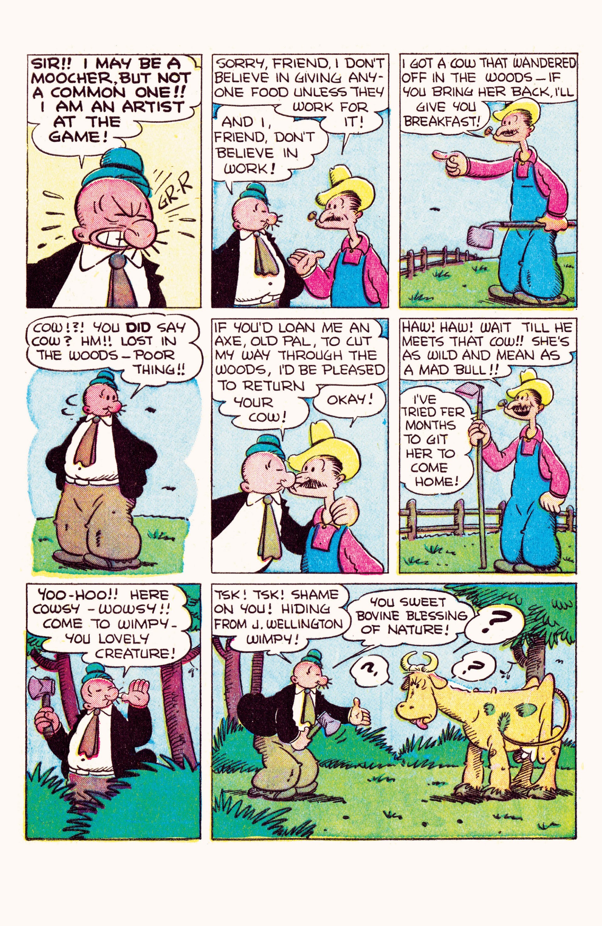 Read online Classic Popeye comic -  Issue #5 - 31