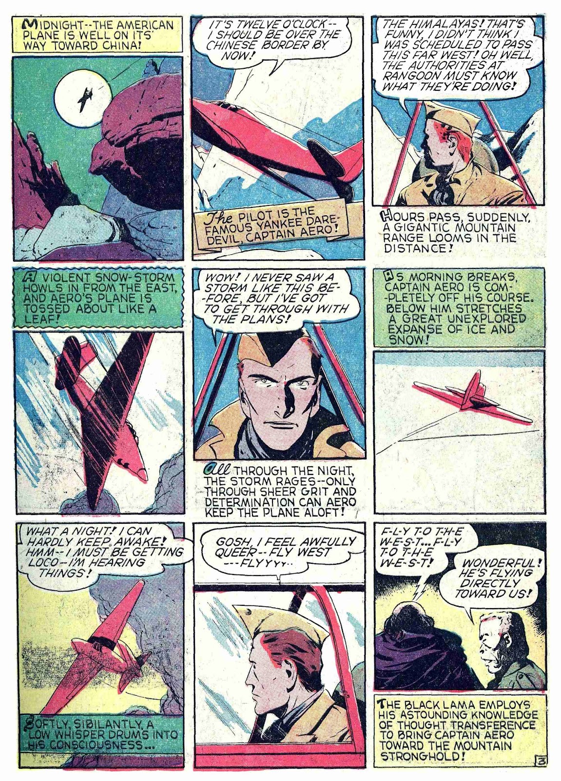 Captain Aero Comics issue 4 - Page 5