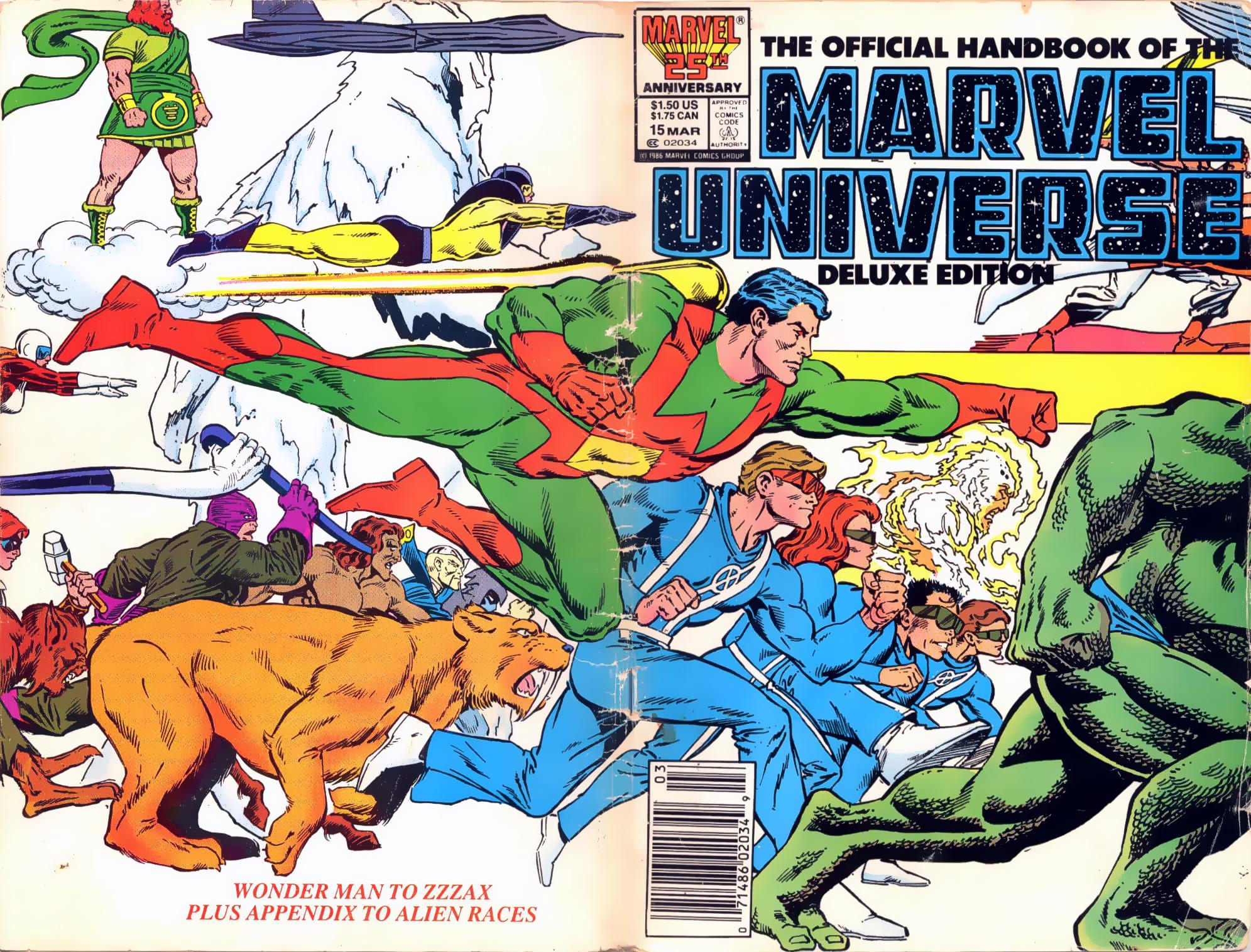 Read online The Official Handbook of the Marvel Universe Deluxe Edition comic -  Issue #15 - 1