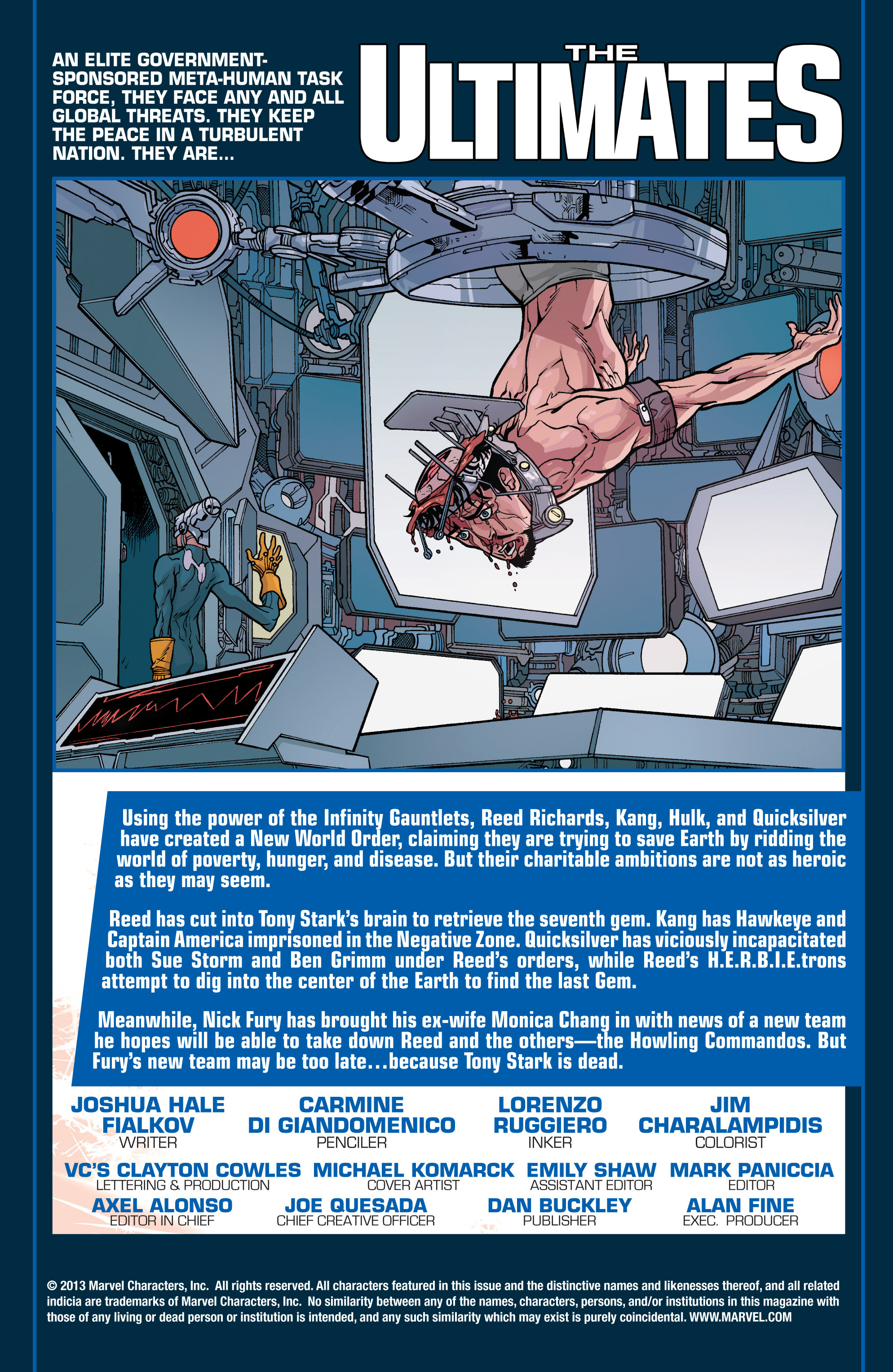 Read online Ultimate Comics Ultimates comic -  Issue #28 - 2