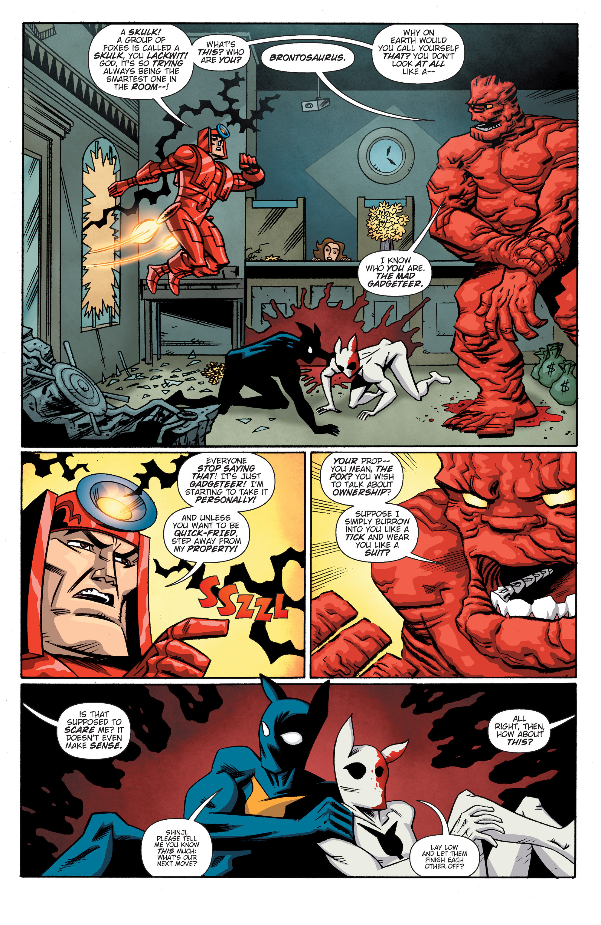 Read online The Fox (2015) comic -  Issue #2 - 17