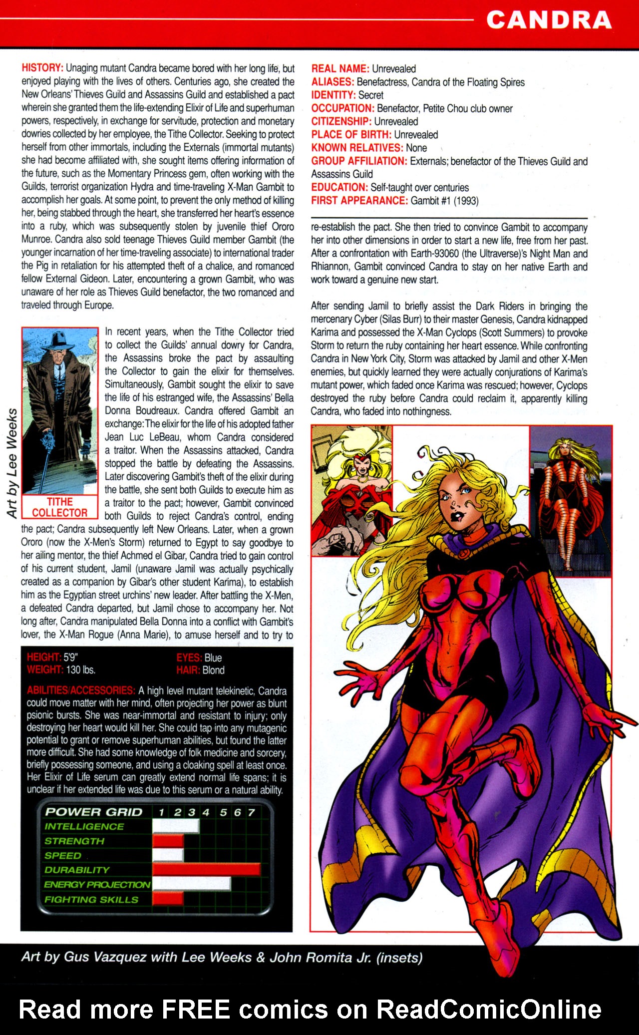 Read online Official Handbook of the Marvel Universe A To Z Update comic -  Issue #1 - 11