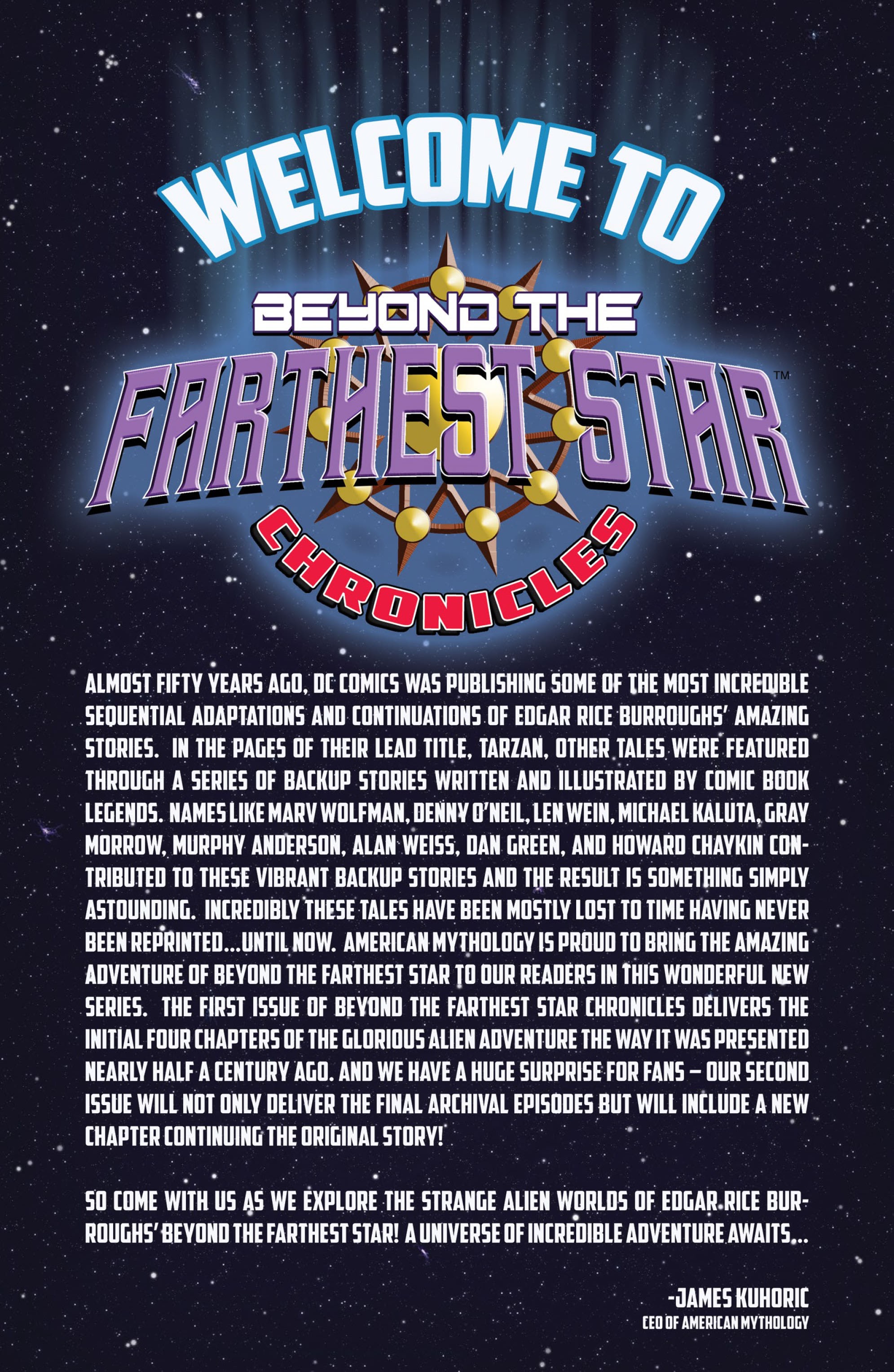 Read online Beyond the Farthest Star: Chronicles comic -  Issue #1 - 3
