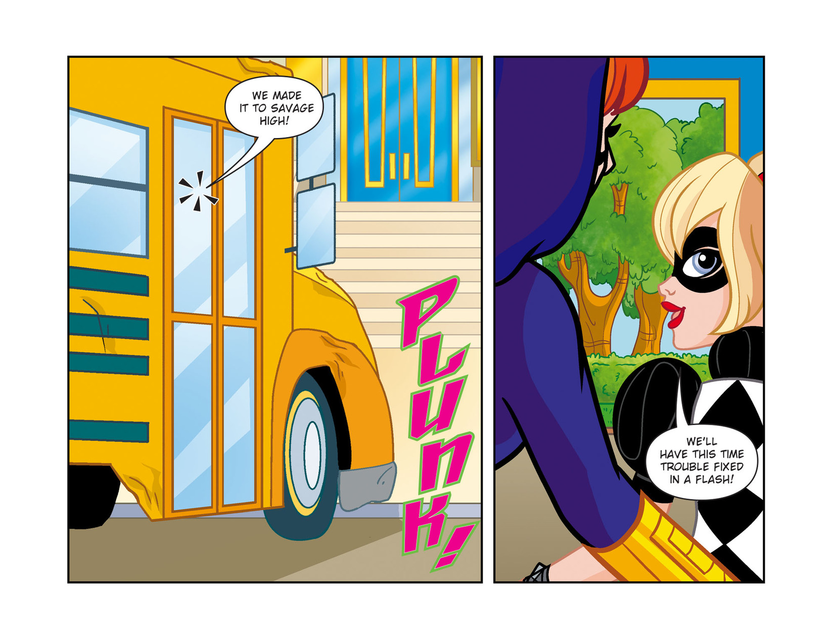 Read online DC Super Hero Girls: Past Times at Super Hero High comic -  Issue #8 - 21