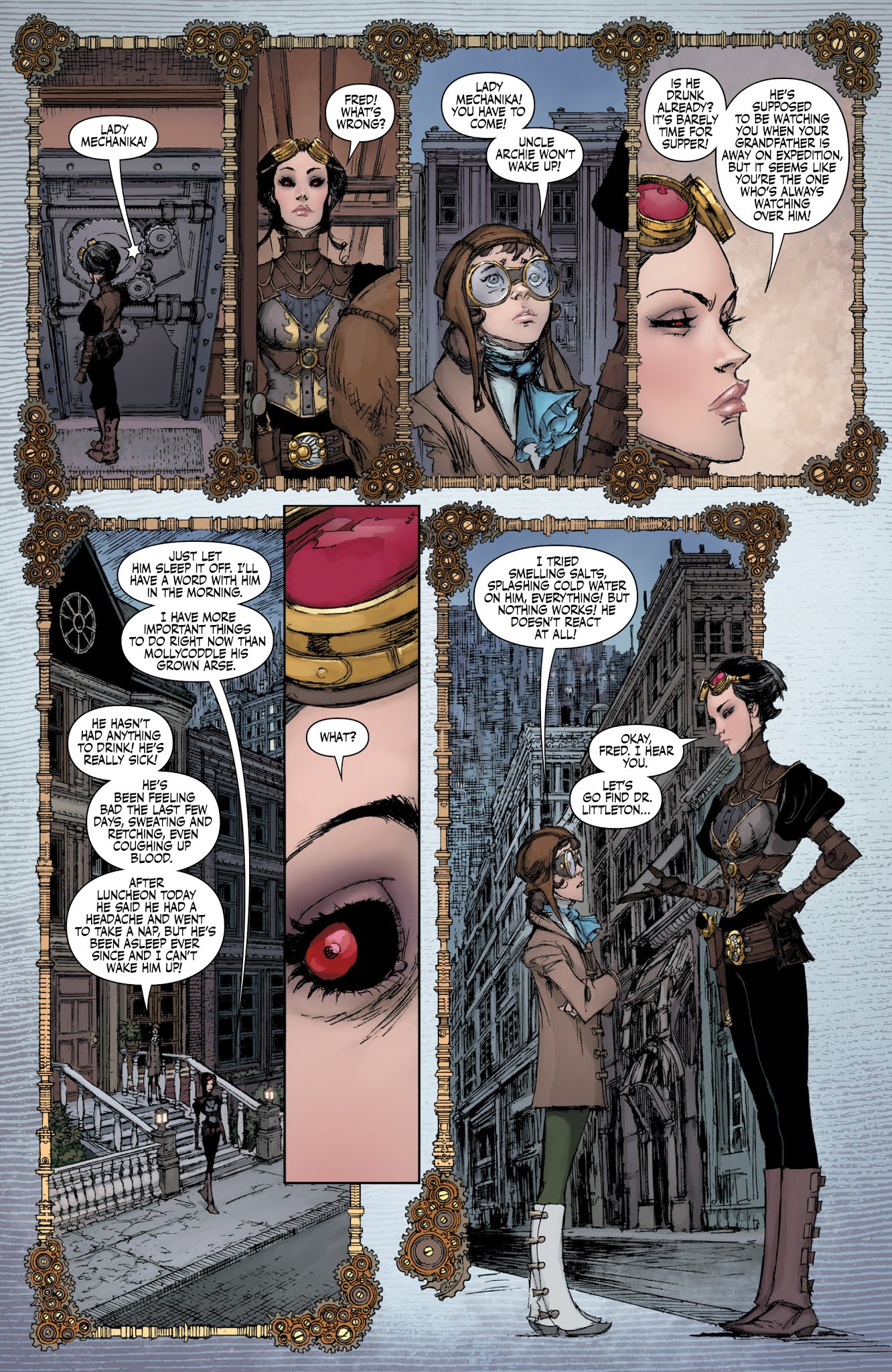 Read online Lady Mechanika: La Belle Dame Sans Merci comic -  Issue #2 - 21