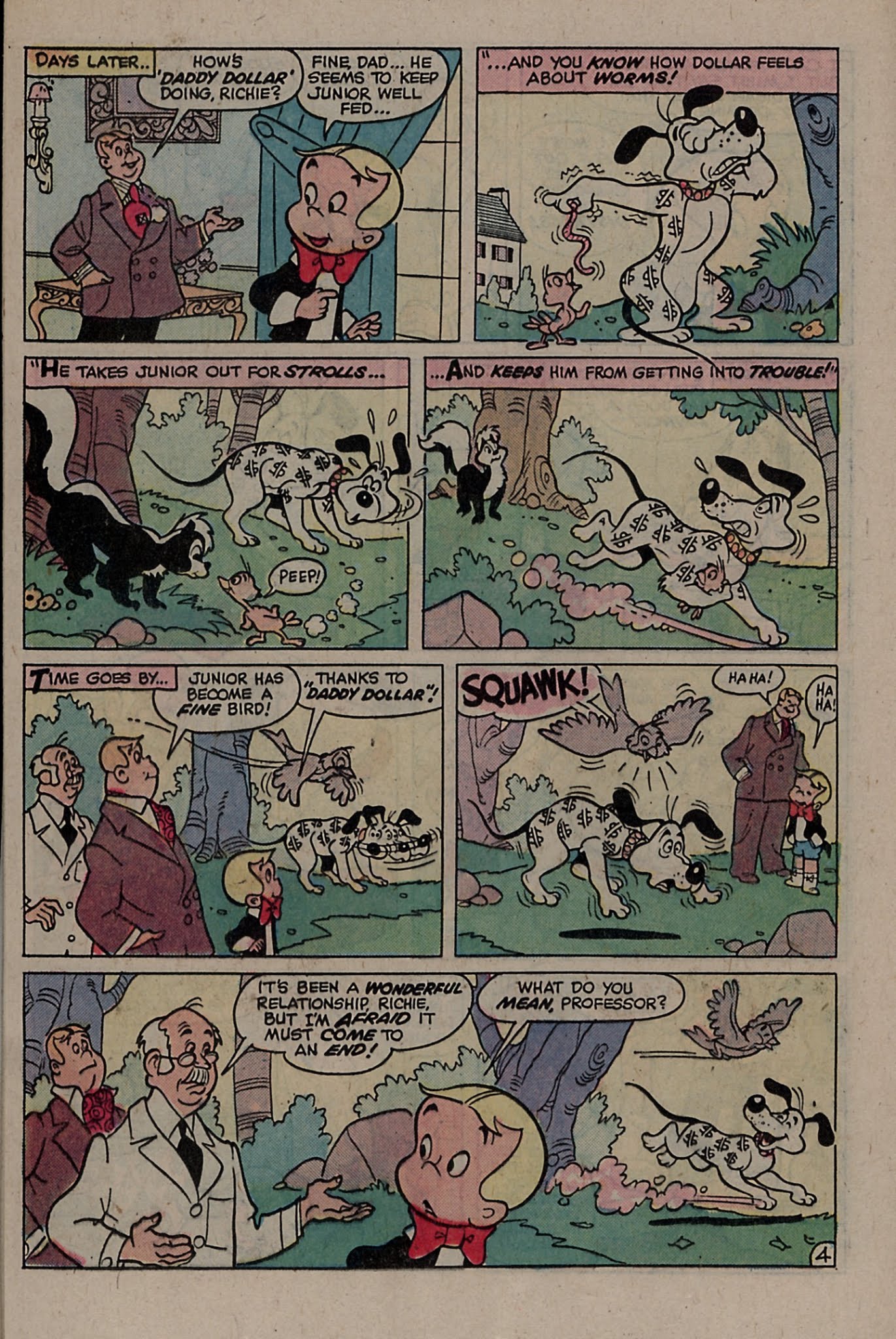 Read online Richie Rich & Dollar the Dog comic -  Issue #7 - 40