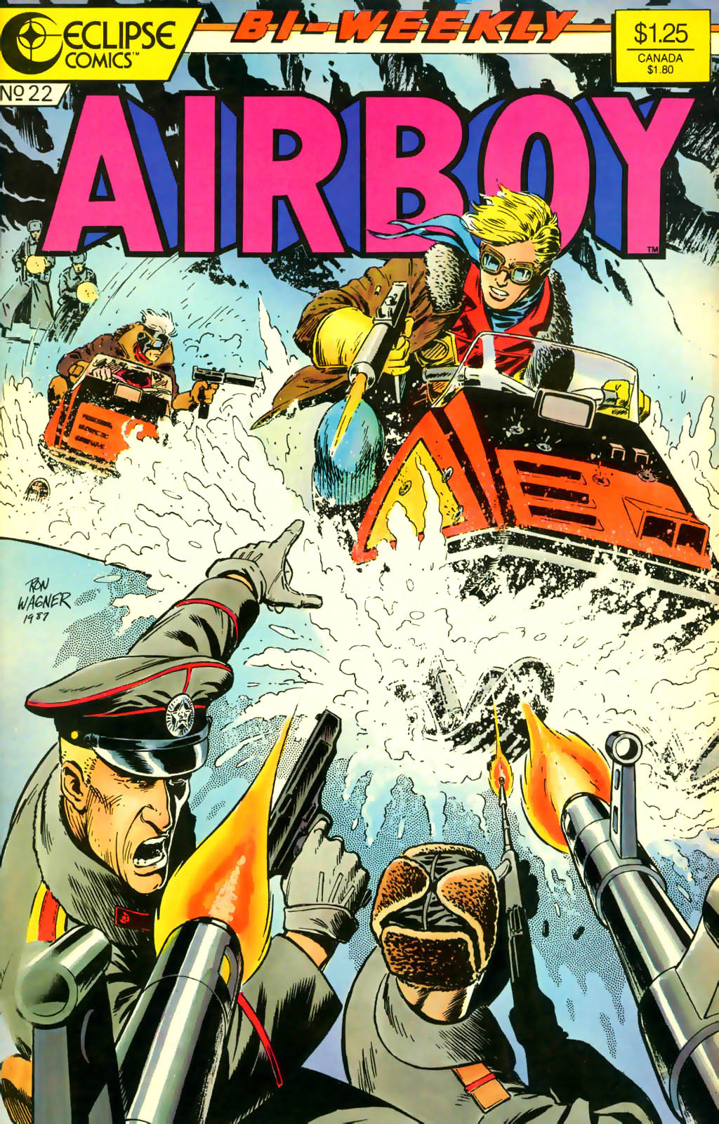 Read online Airboy (1986) comic -  Issue #22 - 1