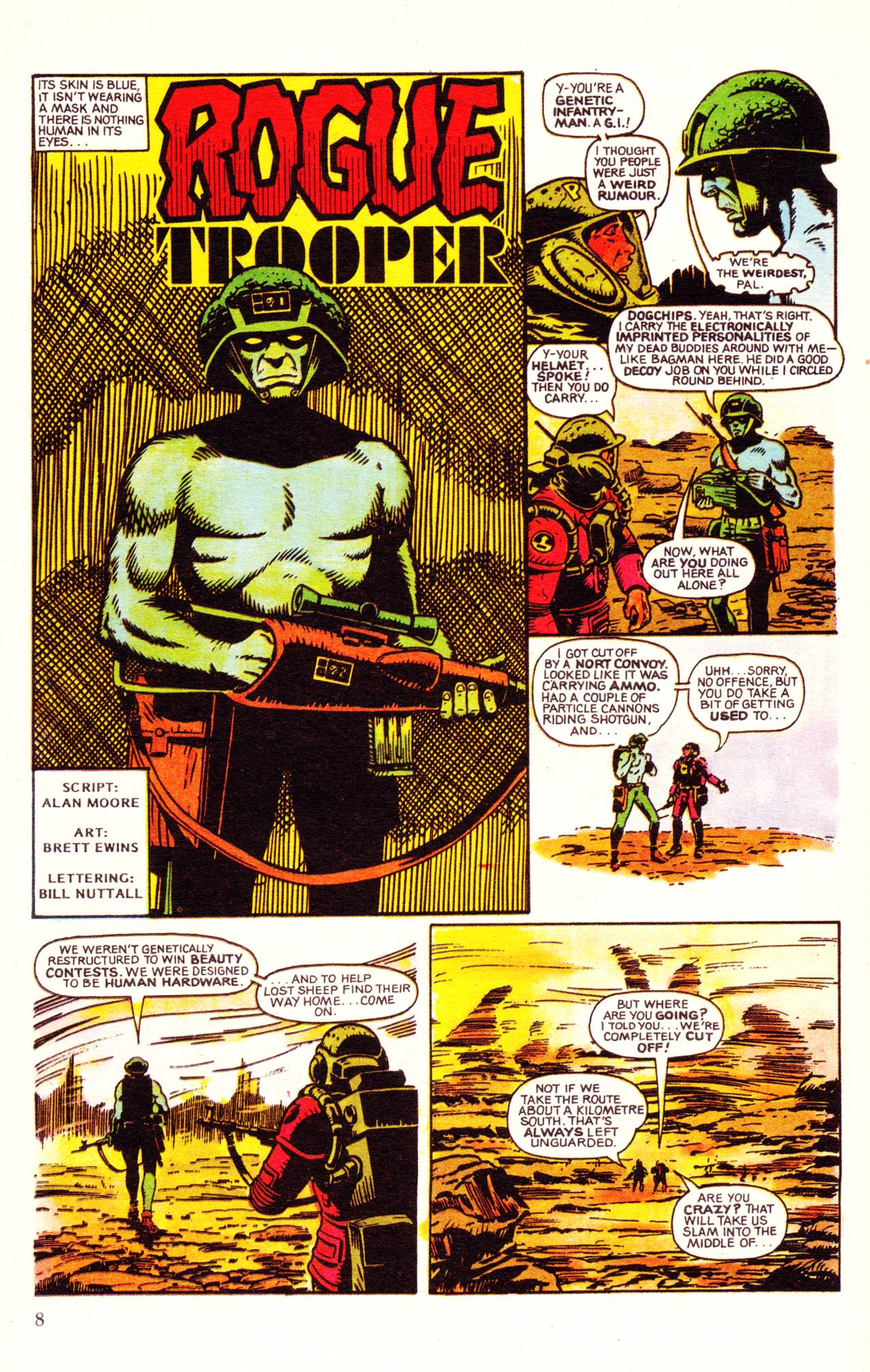 Read online Rogue Trooper (1986) comic -  Issue #7 - 8