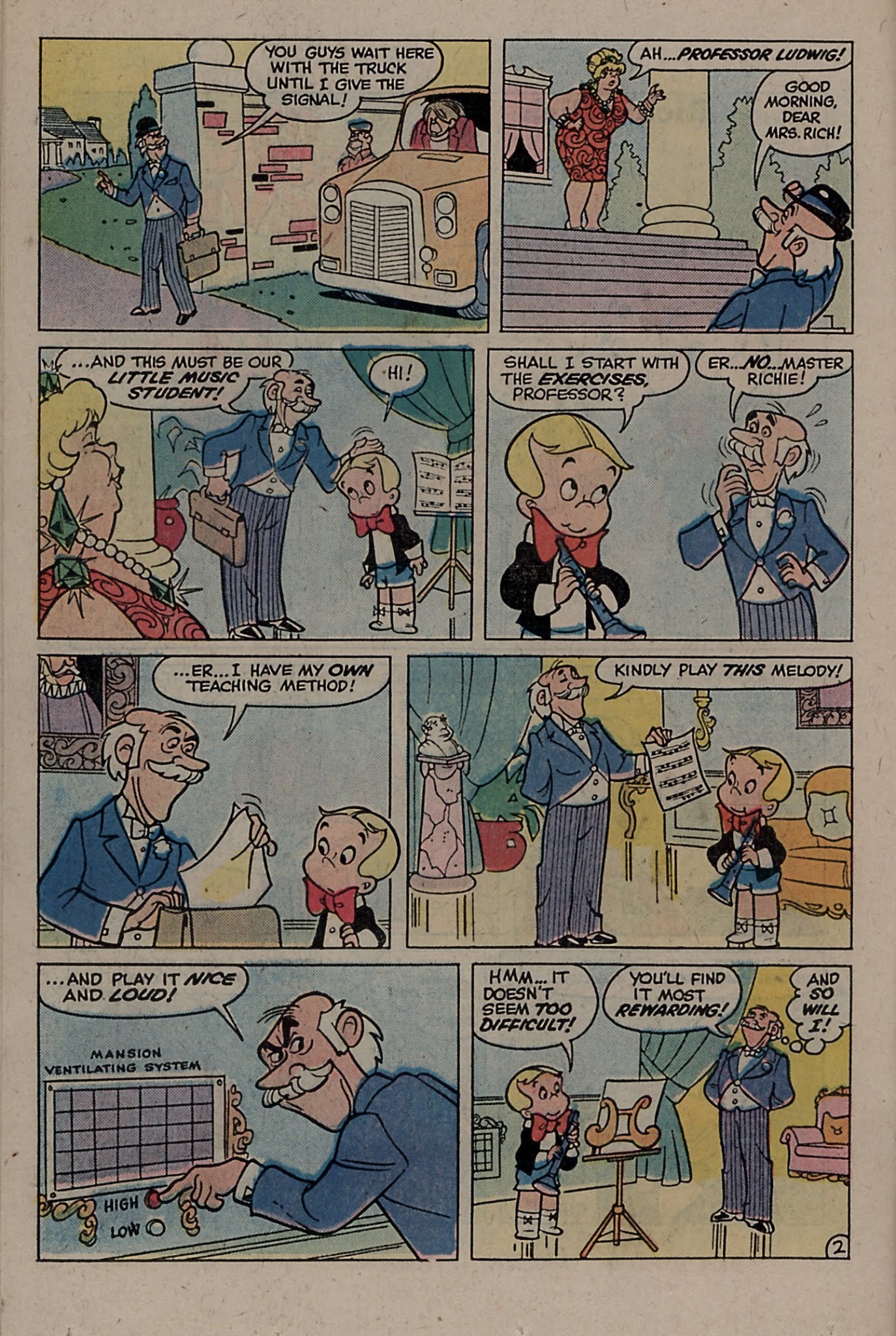 Read online Richie Rich & Dollar the Dog comic -  Issue #7 - 30