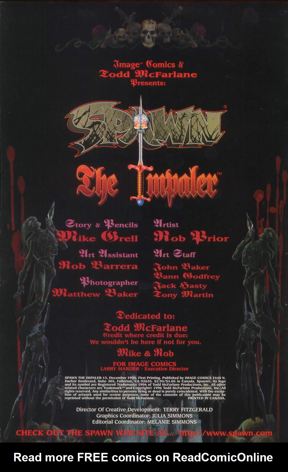 Read online Spawn the Impaler comic -  Issue #3 - 2