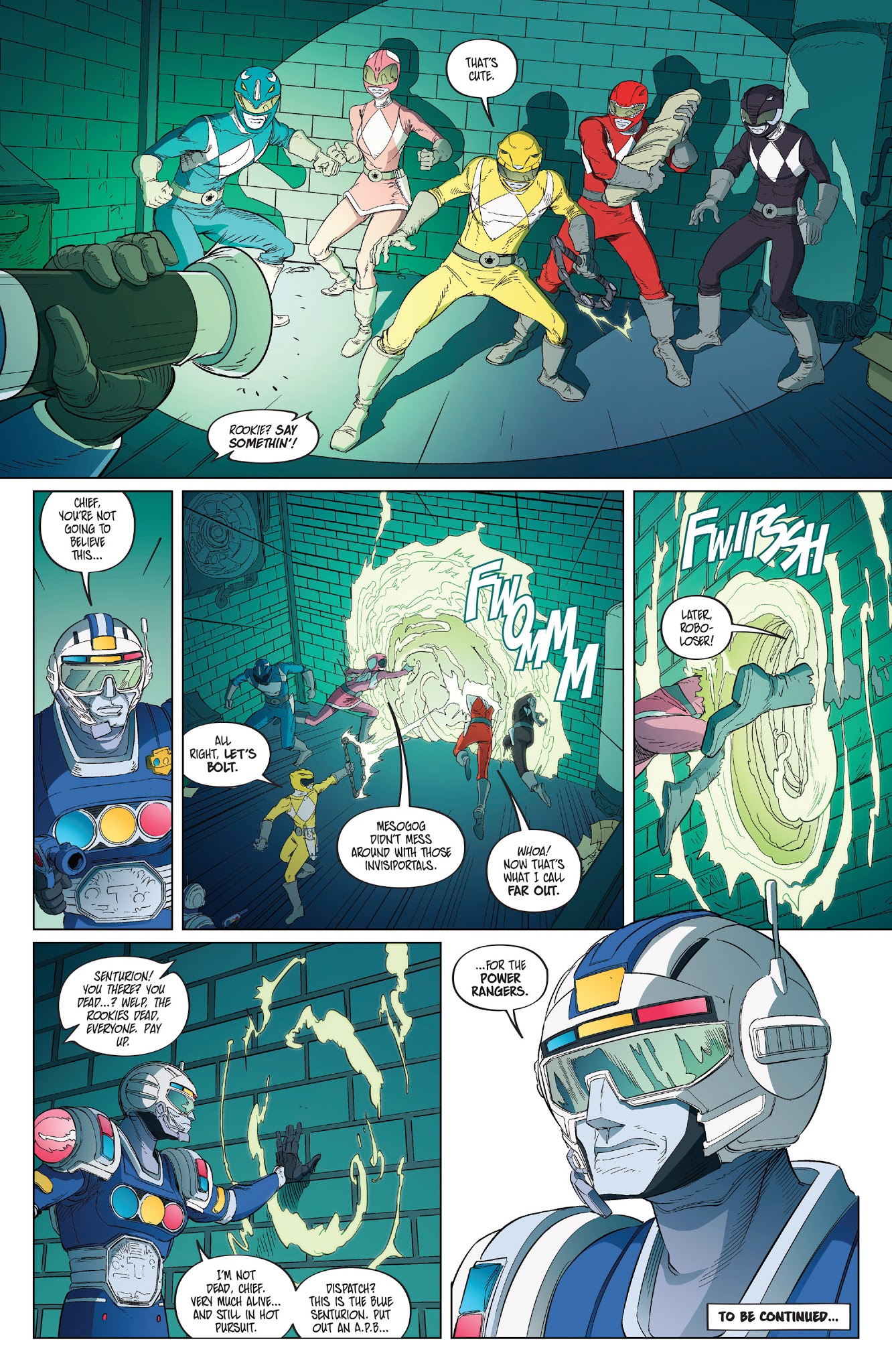 Read online Mighty Morphin Power Rangers comic -  Issue #25 - 29
