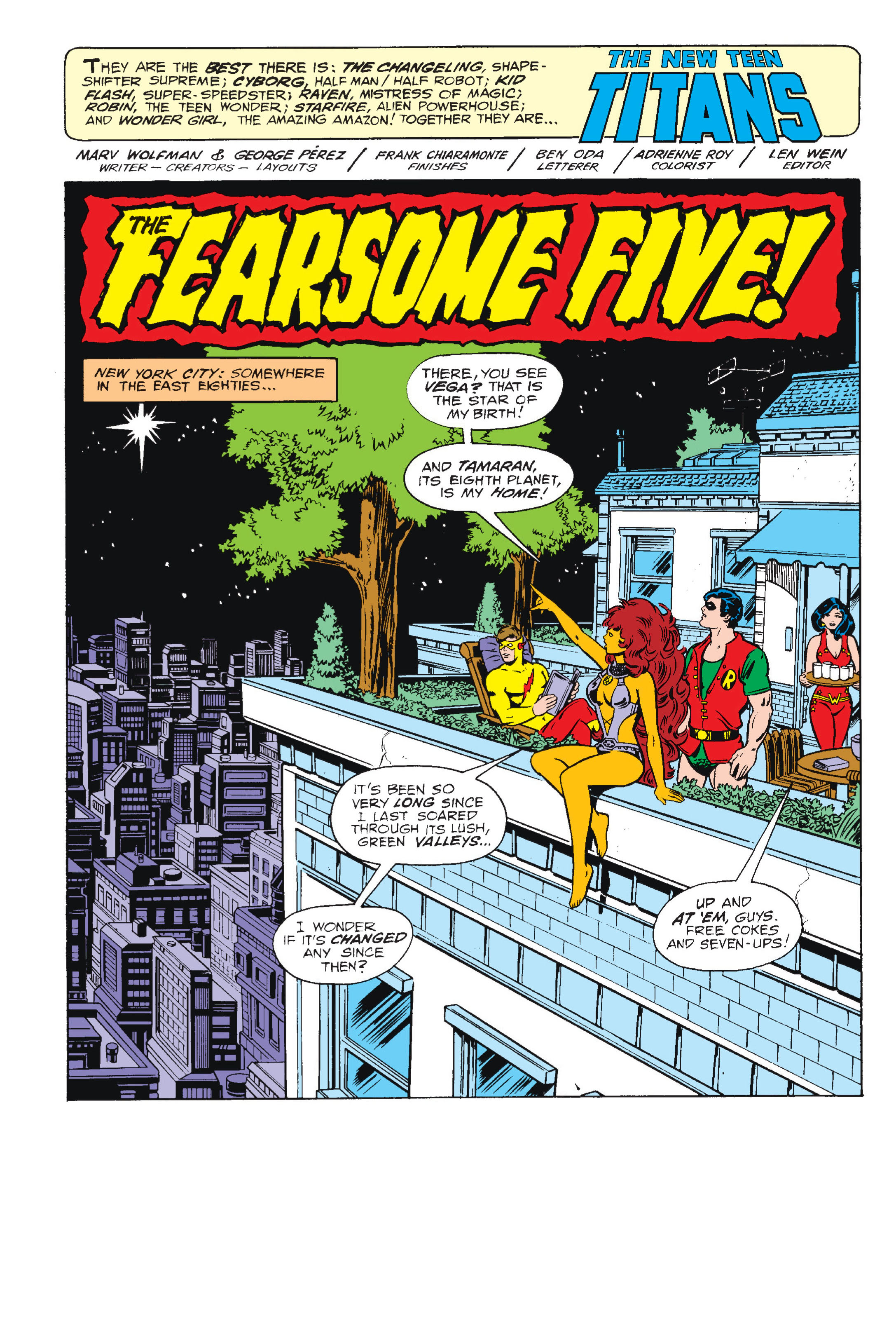 Read online The New Teen Titans (1980) comic -  Issue #3 - 2