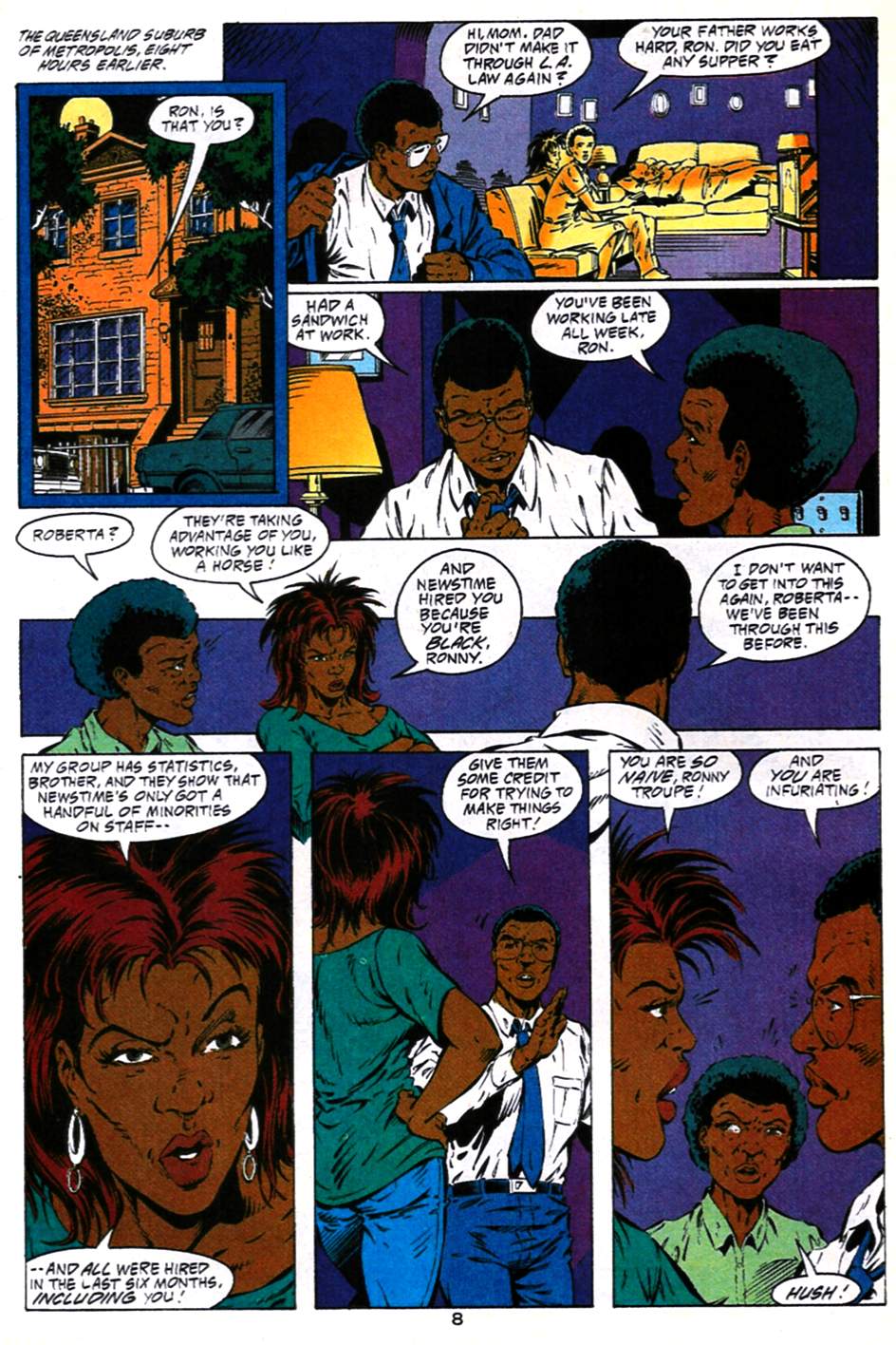 Read online Adventures of Superman (1987) comic -  Issue #490 - 9