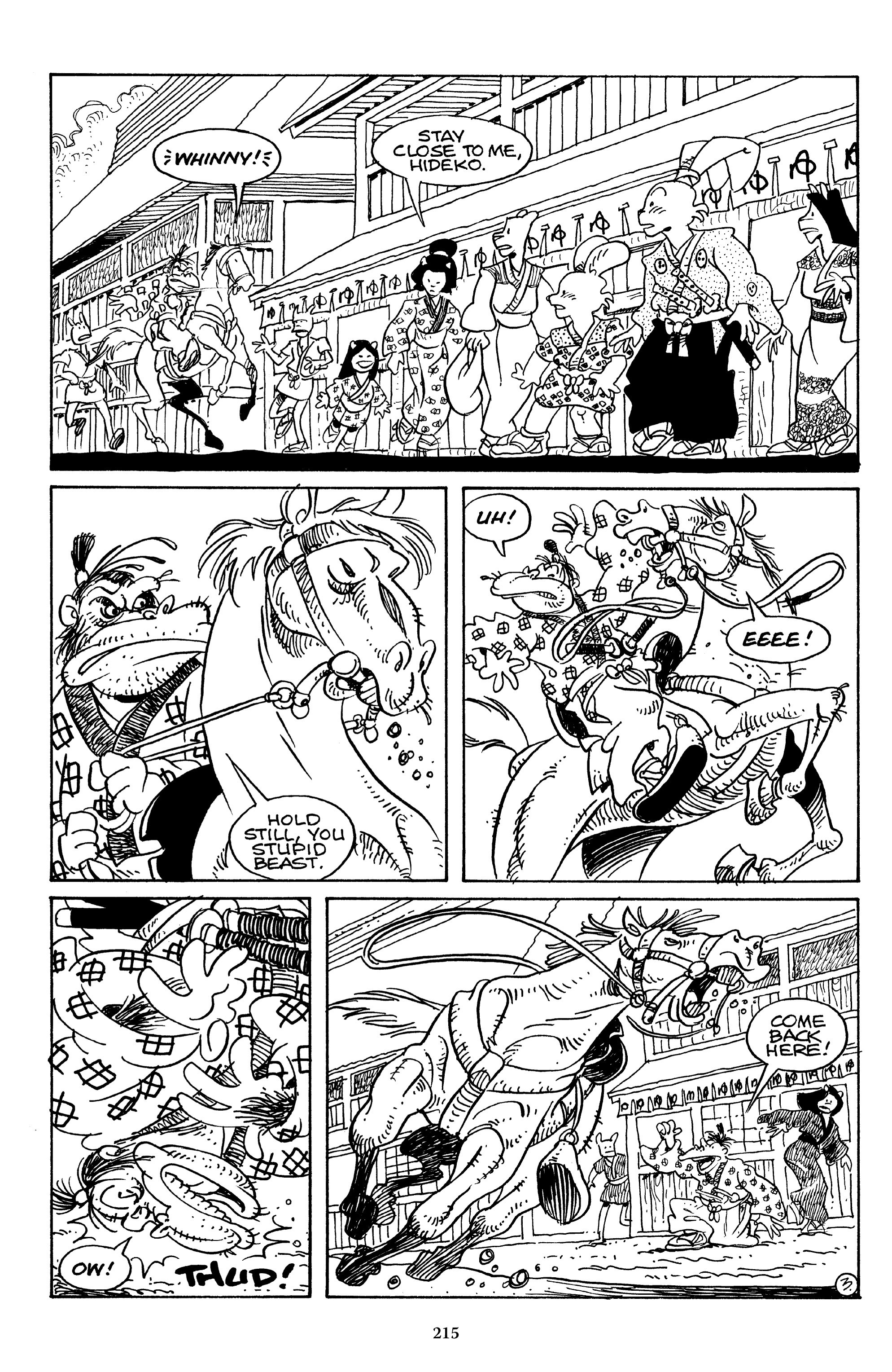 Read online The Usagi Yojimbo Saga comic -  Issue # TPB 4 - 212